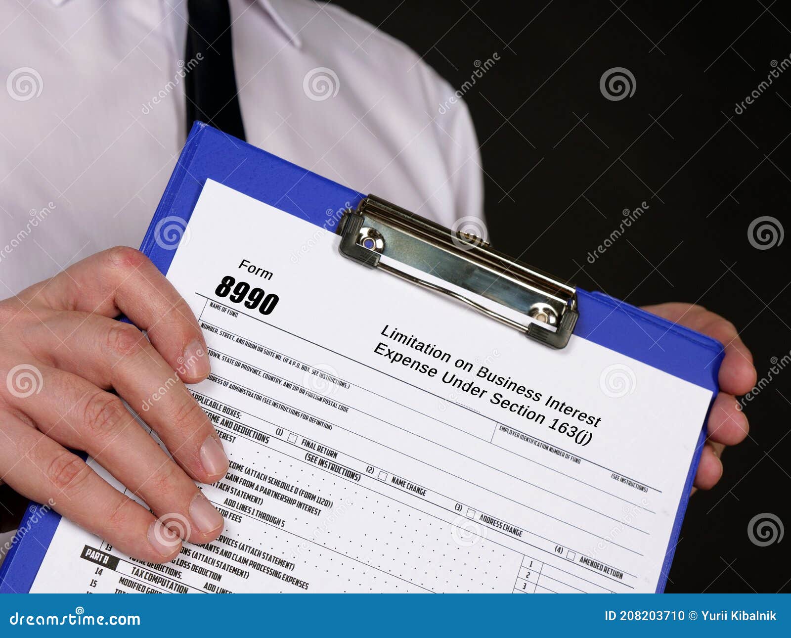 Form 8990 Limitation on Business Interest Expense Under Section 163j