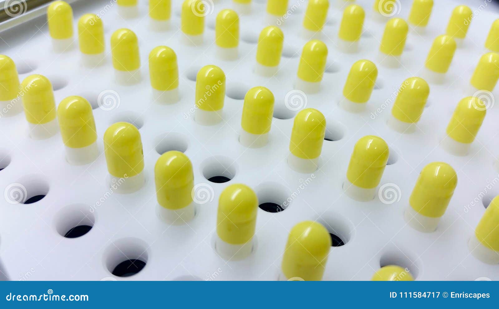 Capsules Compounding in the Pharmacy Laboratory Stock Image Image of