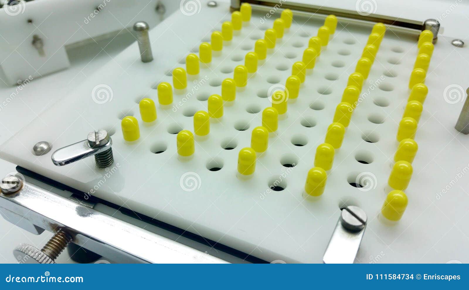 Capsules Compounding in the Pharmacy Laboratory Stock Photo Image of