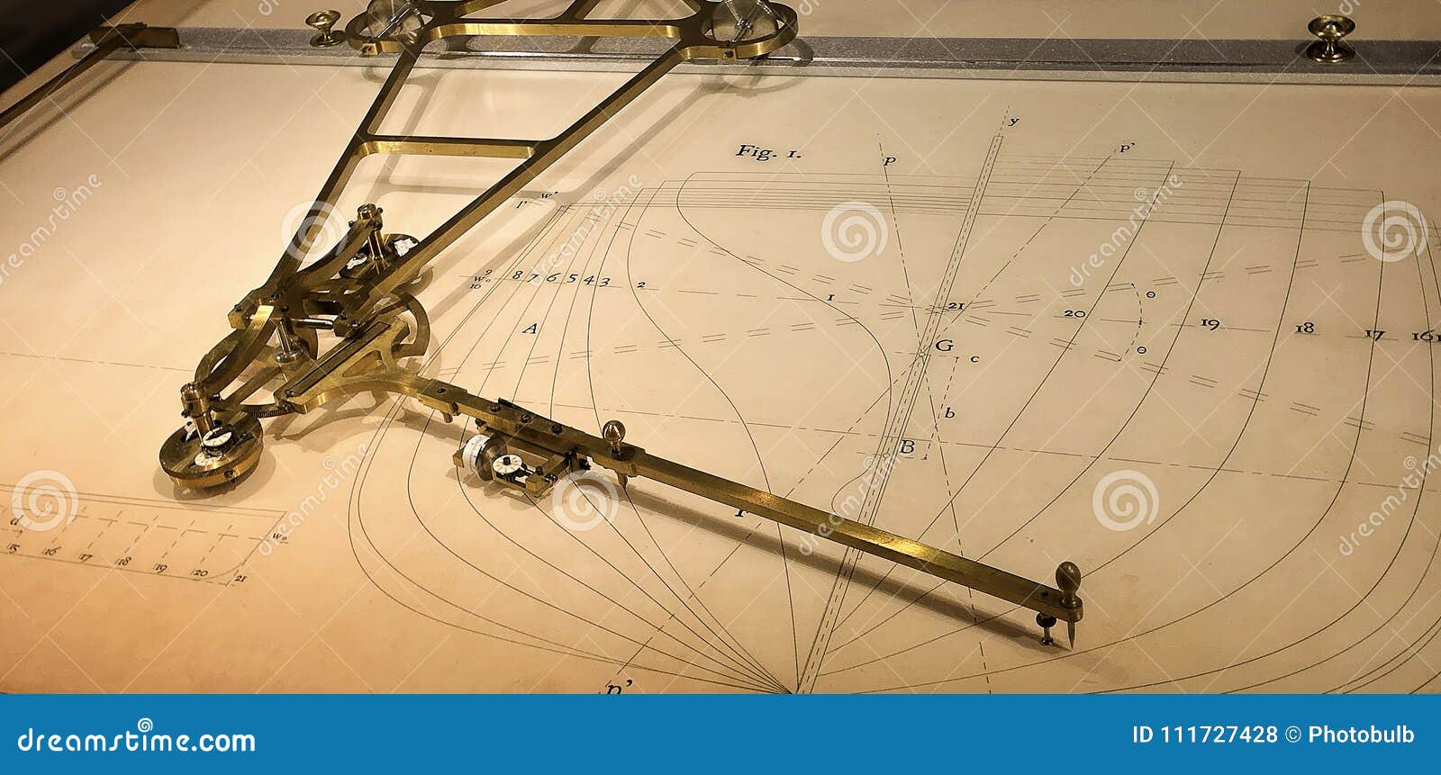 Mechanical Shipbuilding Tool Editorial Stock Photo
