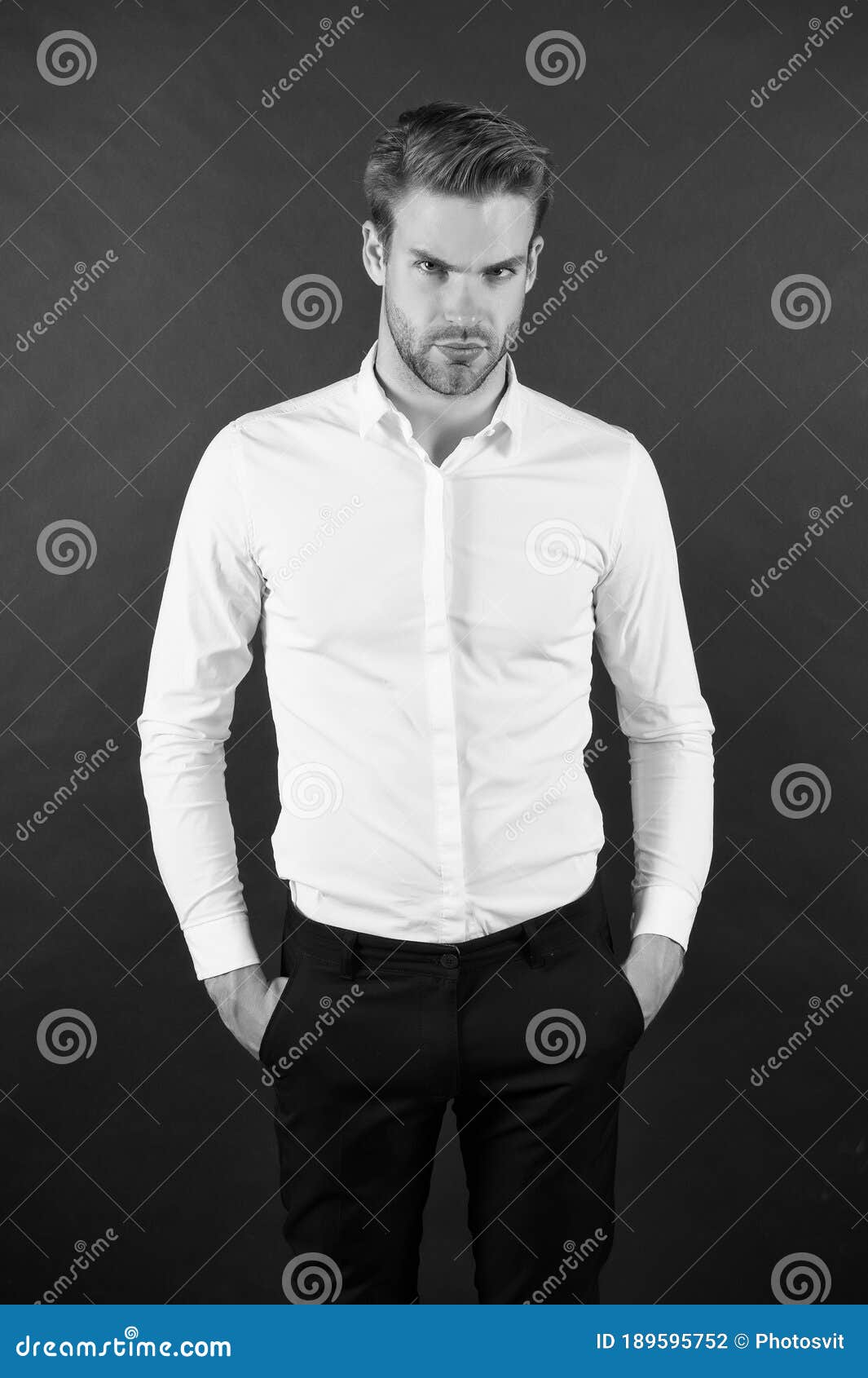 Formal Fashion. Professional Occupation. Financial Consultant. White ...