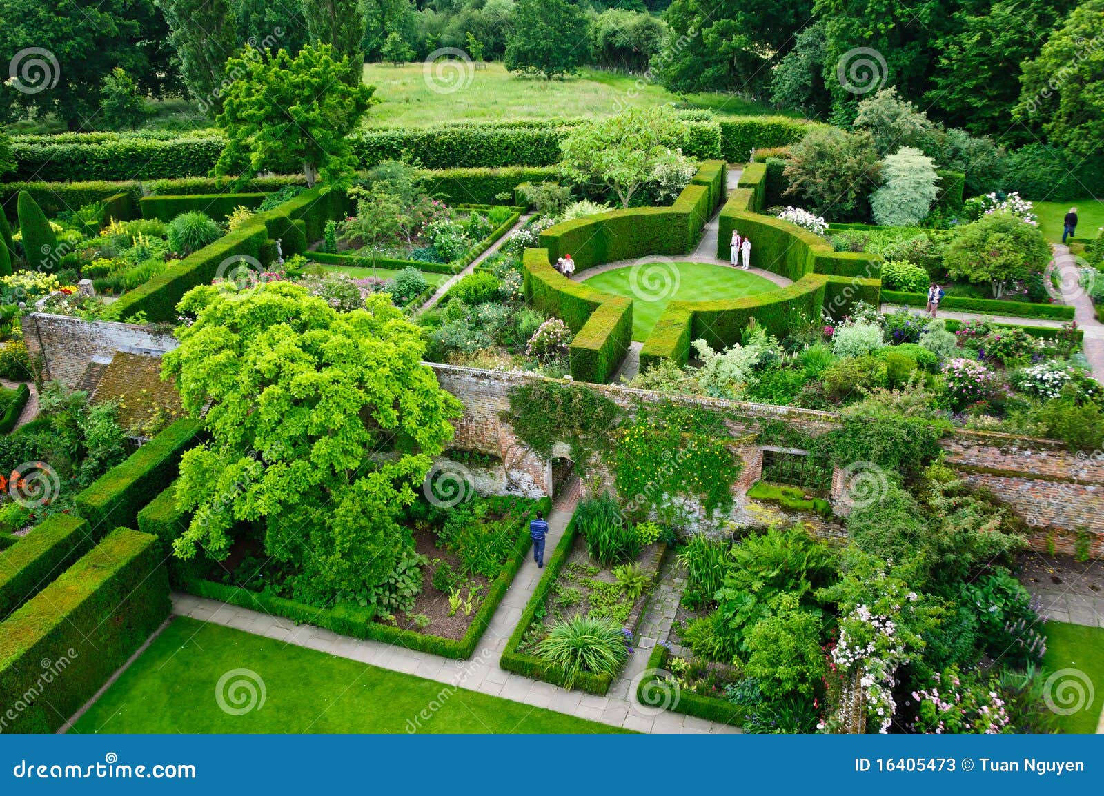 formal gardens