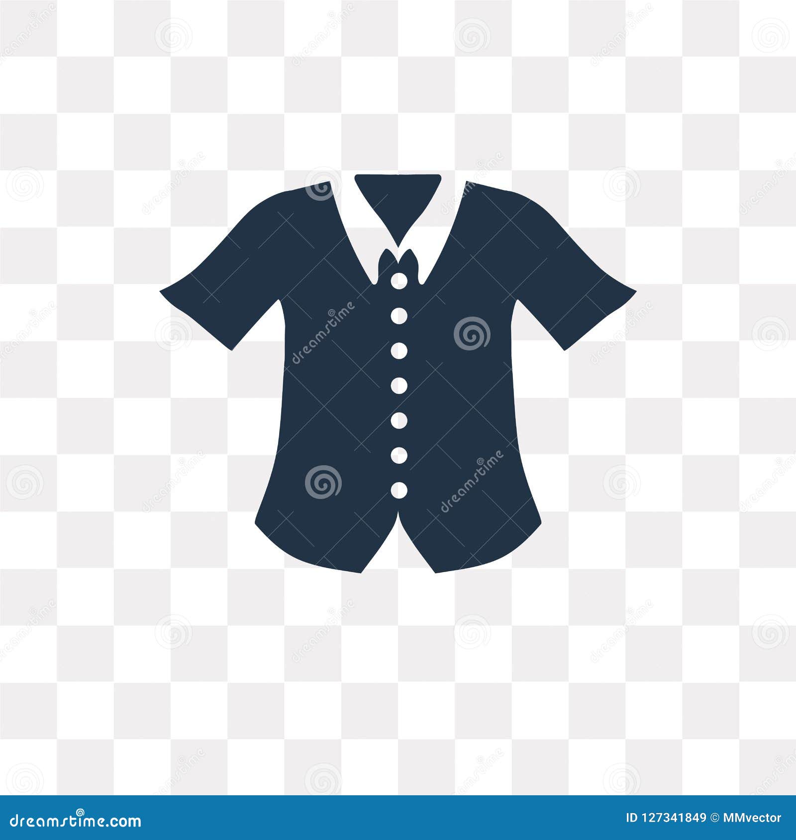  Formal Shirt Vector  Icon Isolated On Transparent 