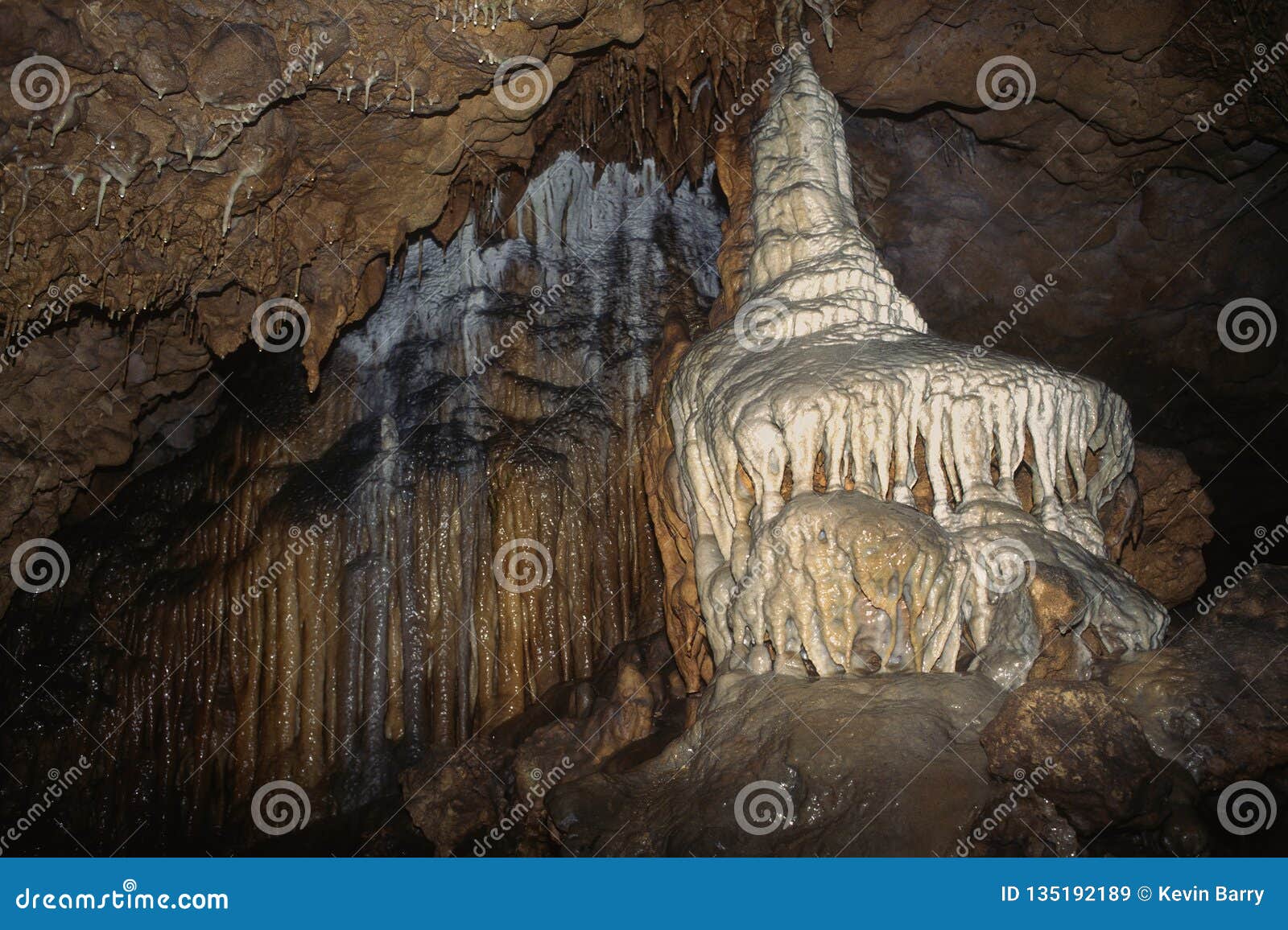 a formation at florida caverns state park known as the wedding cake