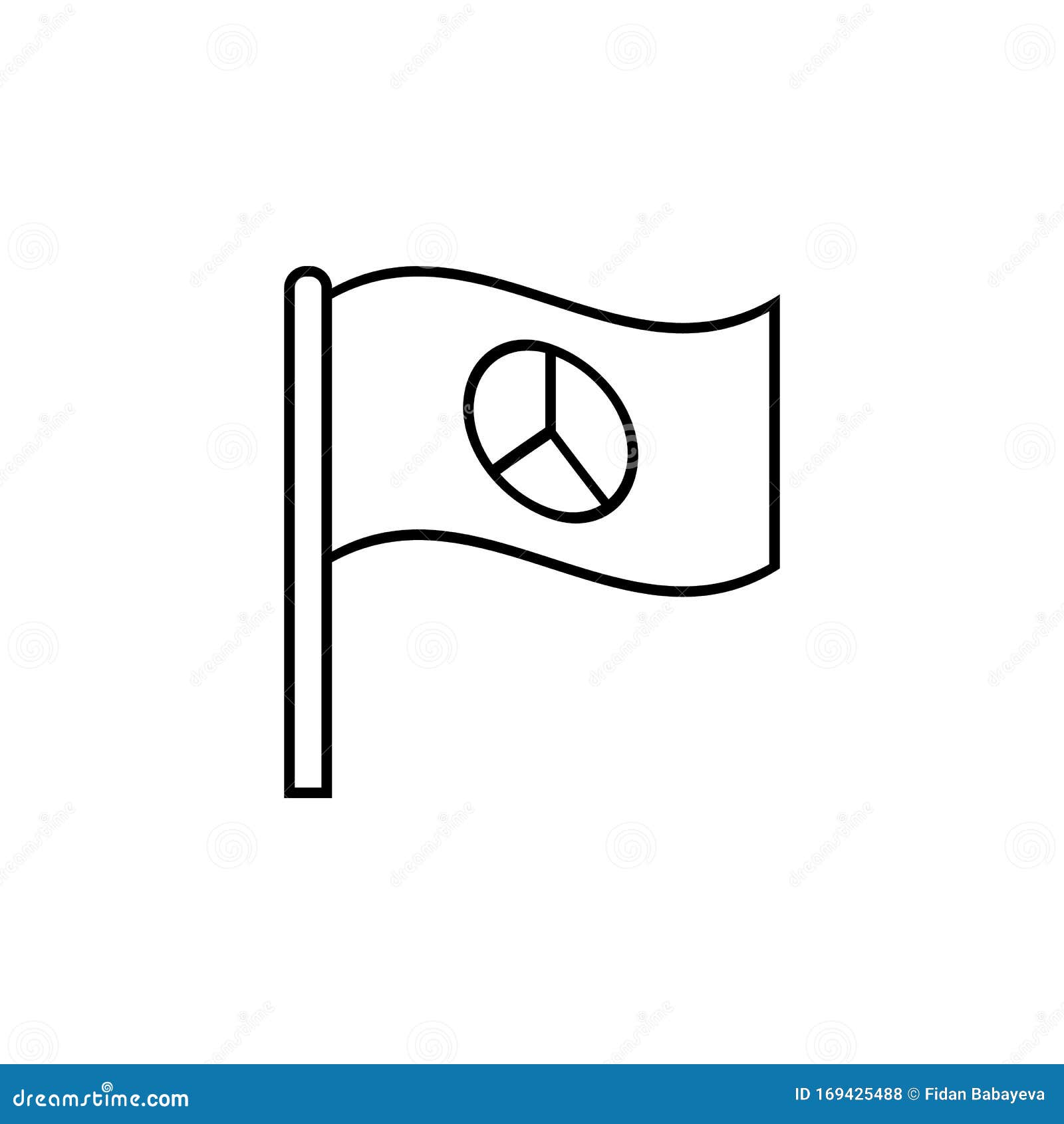 Formen Und Symbole Einheit Nation Flagge Symbol Der Friedenslinie Elemente Der Proteste Illustrierte Symbole Zeichen Symbole Stock Abbildung Illustration Von Ikone Markierungsfahne 169425488