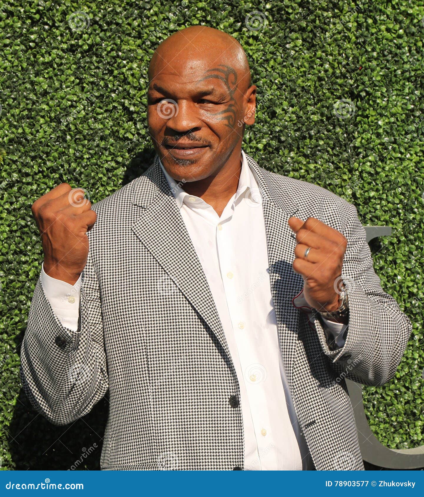 Mike Tyson, Lakiha Spicer, Milan Tyson, Miguel Leon Tyson And Morocco