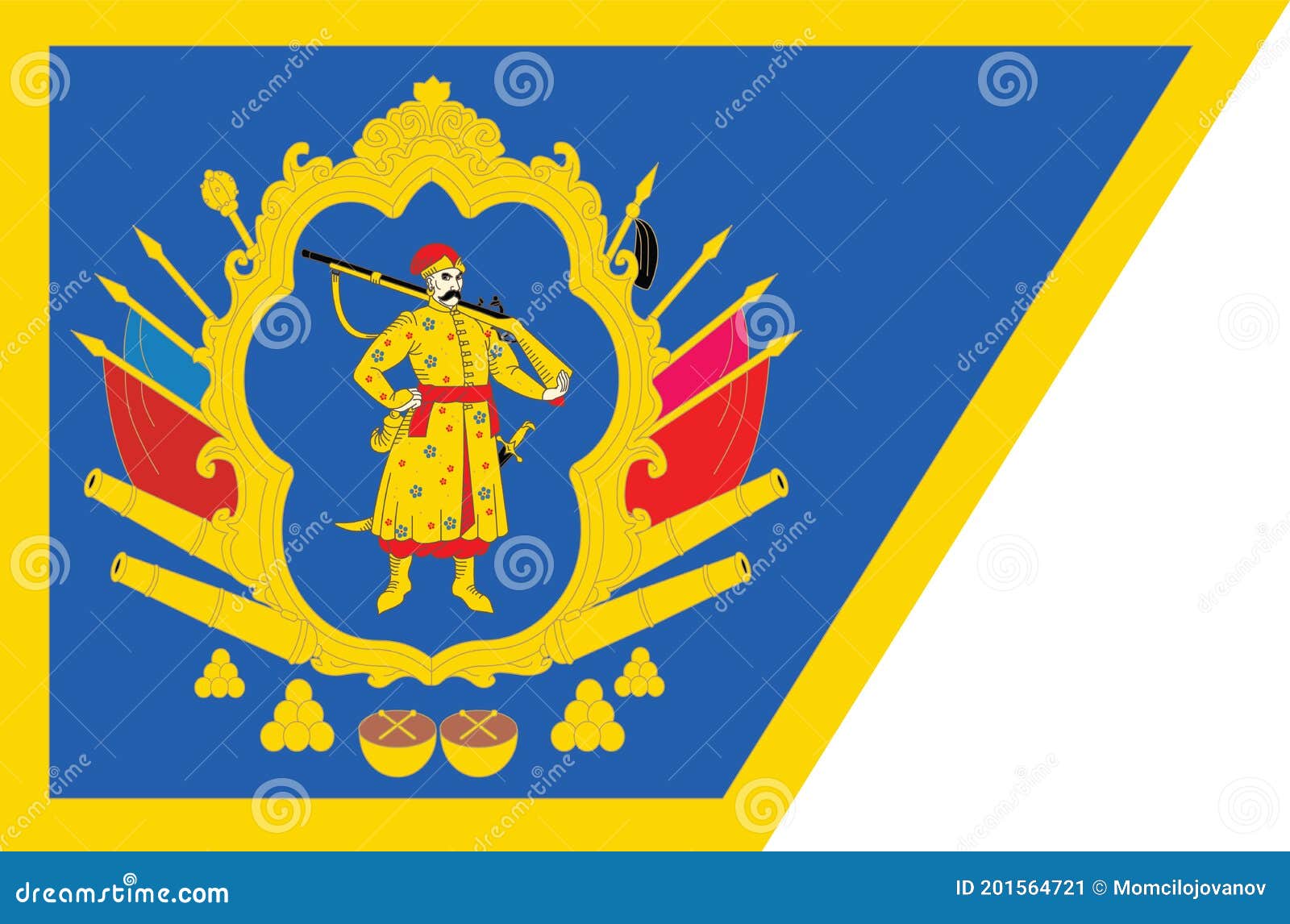 Флаг Гетманщины Украины
