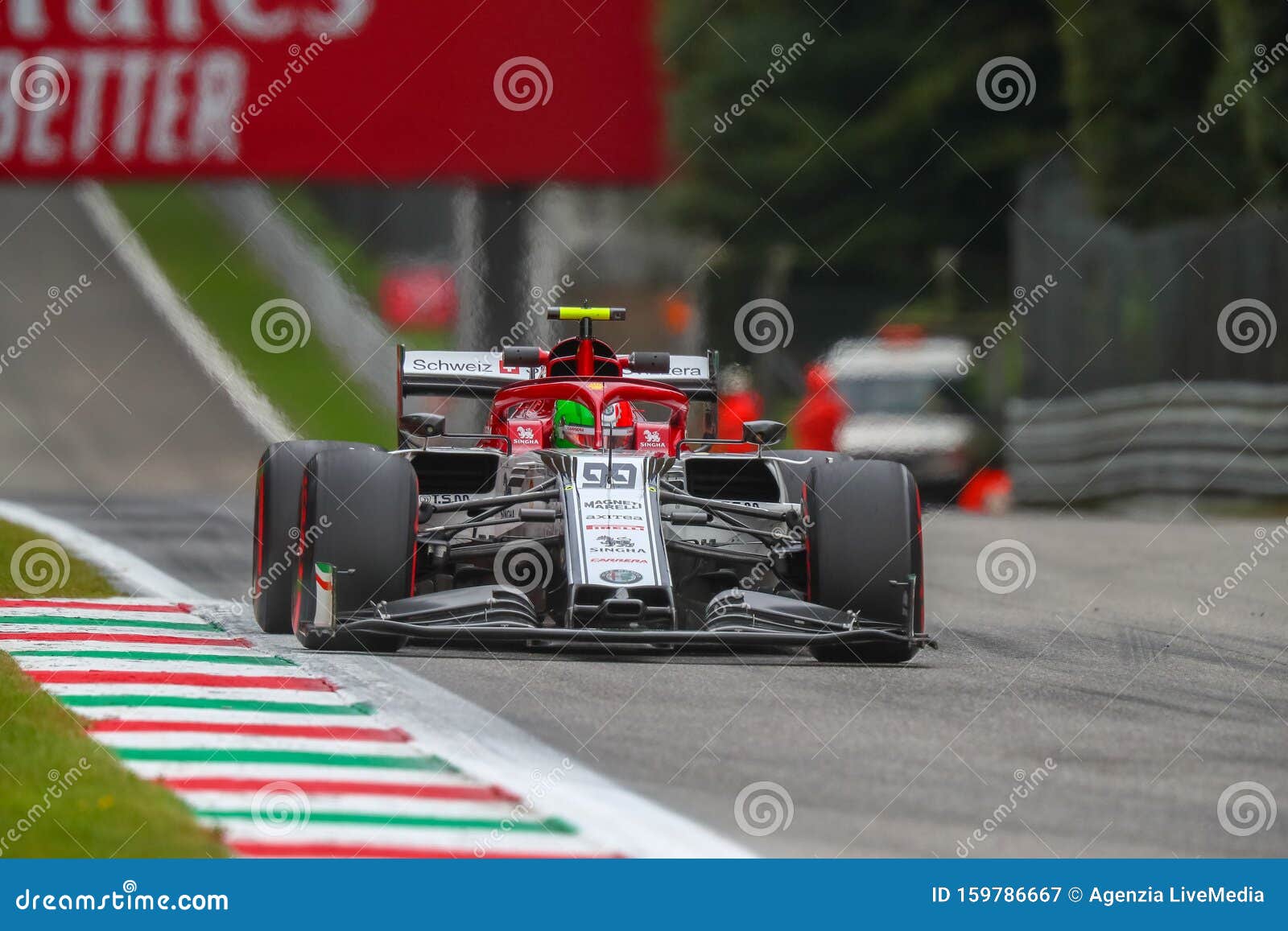 Formula 1 Championship Grand Prix Heineken of Italy 2019 - Friday - Free Practice 1 and 2 Editorial Photography