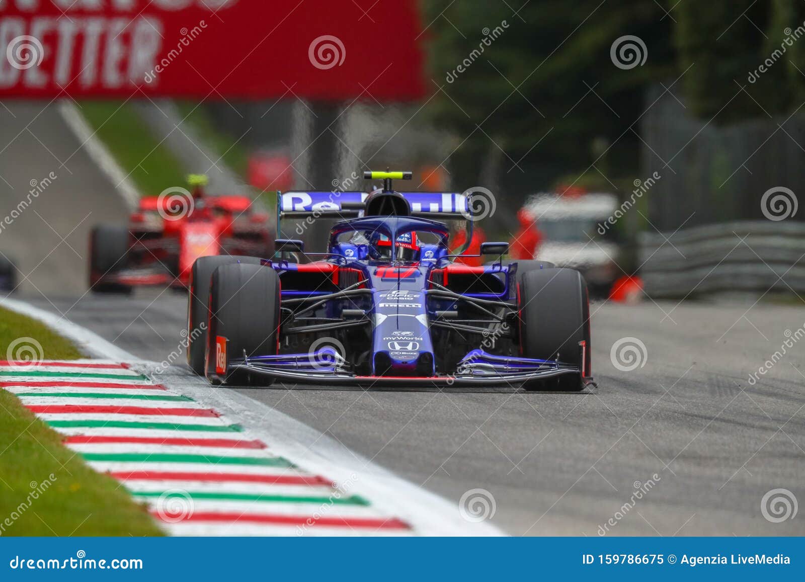 Formula 1 Championship Grand Prix Heineken of Italy 2019 - Friday - Free Practice 1 and 2 Editorial Image