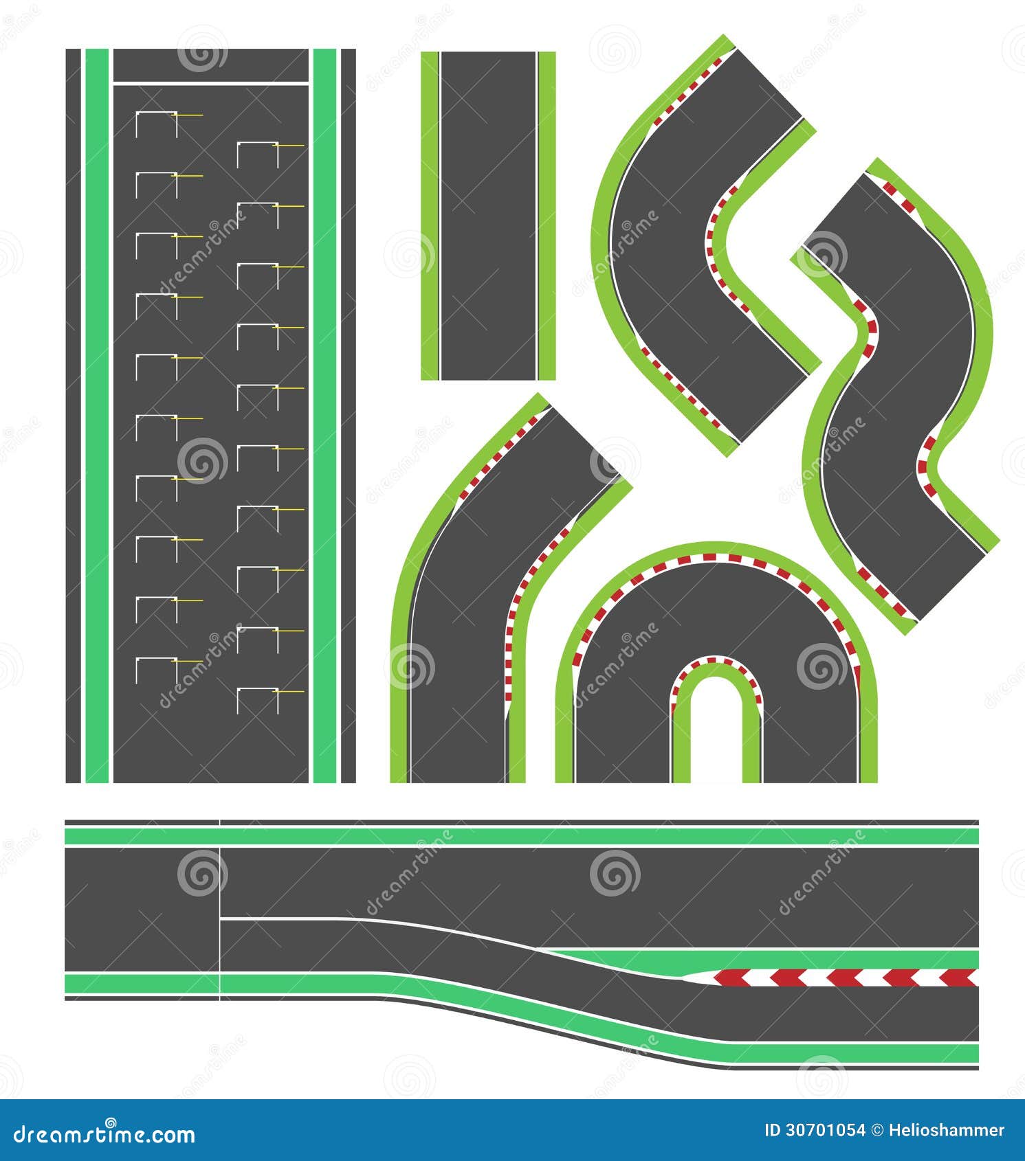 Race Car Track Stock Illustrations 21,216 Race Car Track Stock