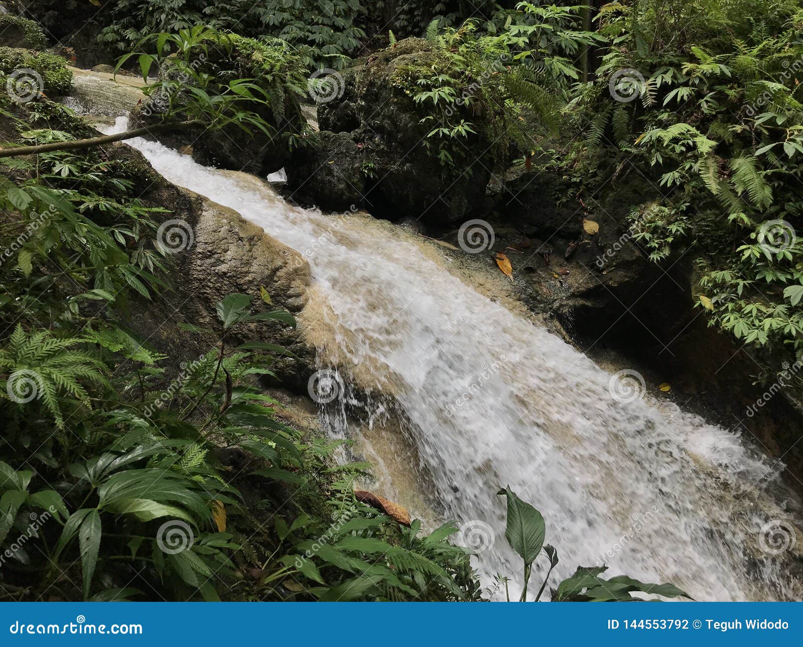 waterfall nabire papua indonesia
