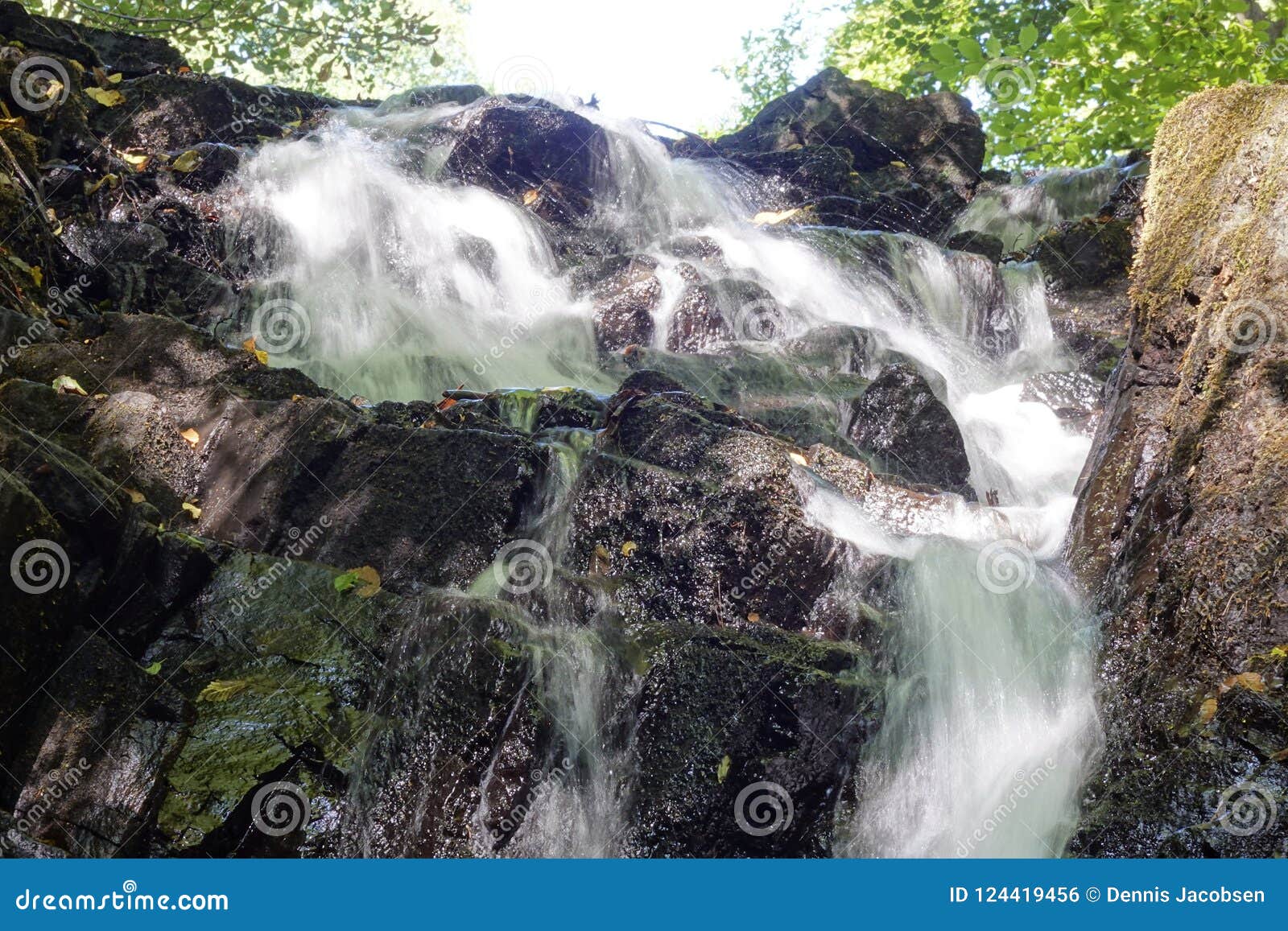 the forsakar waterfall, sweden