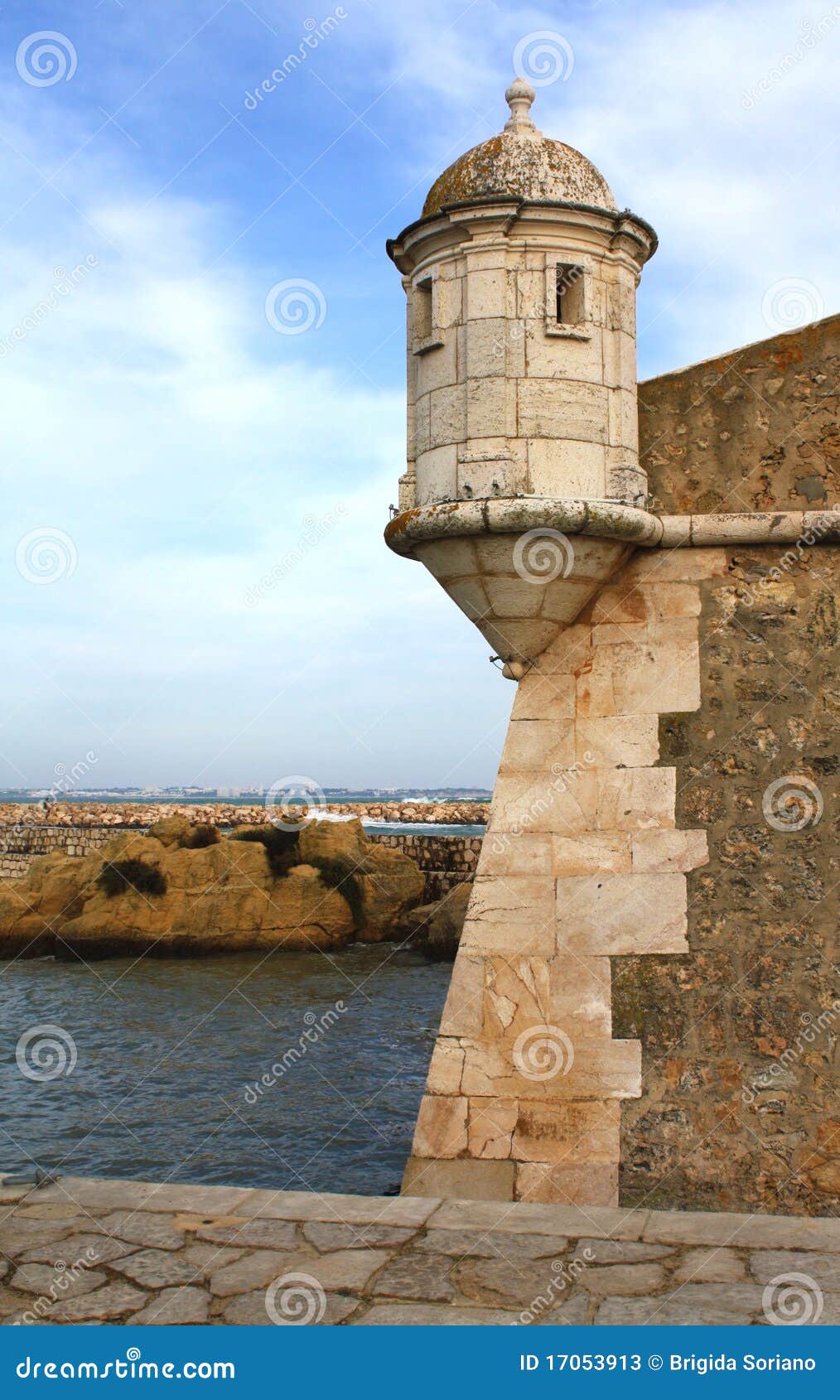 fort da ponta da bandeira, lagos, portugal