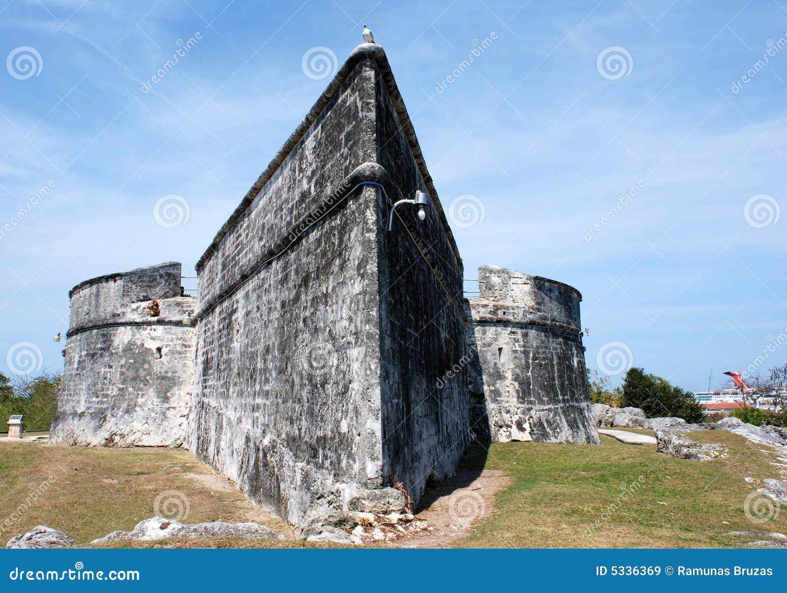 Fort Fincastle stock image. Image of tourism, bahamas 5336369