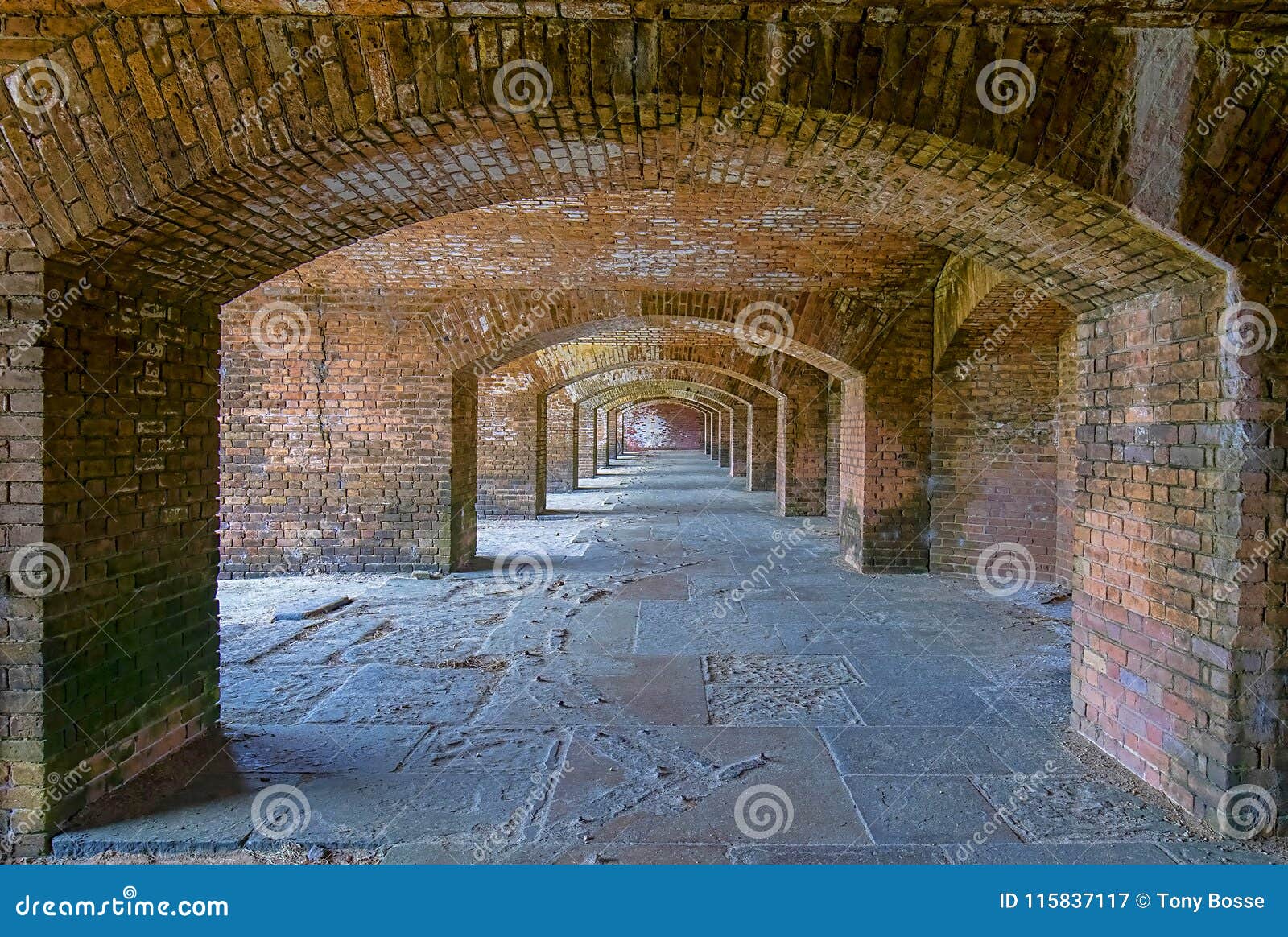 fort jefferson archways front side 1