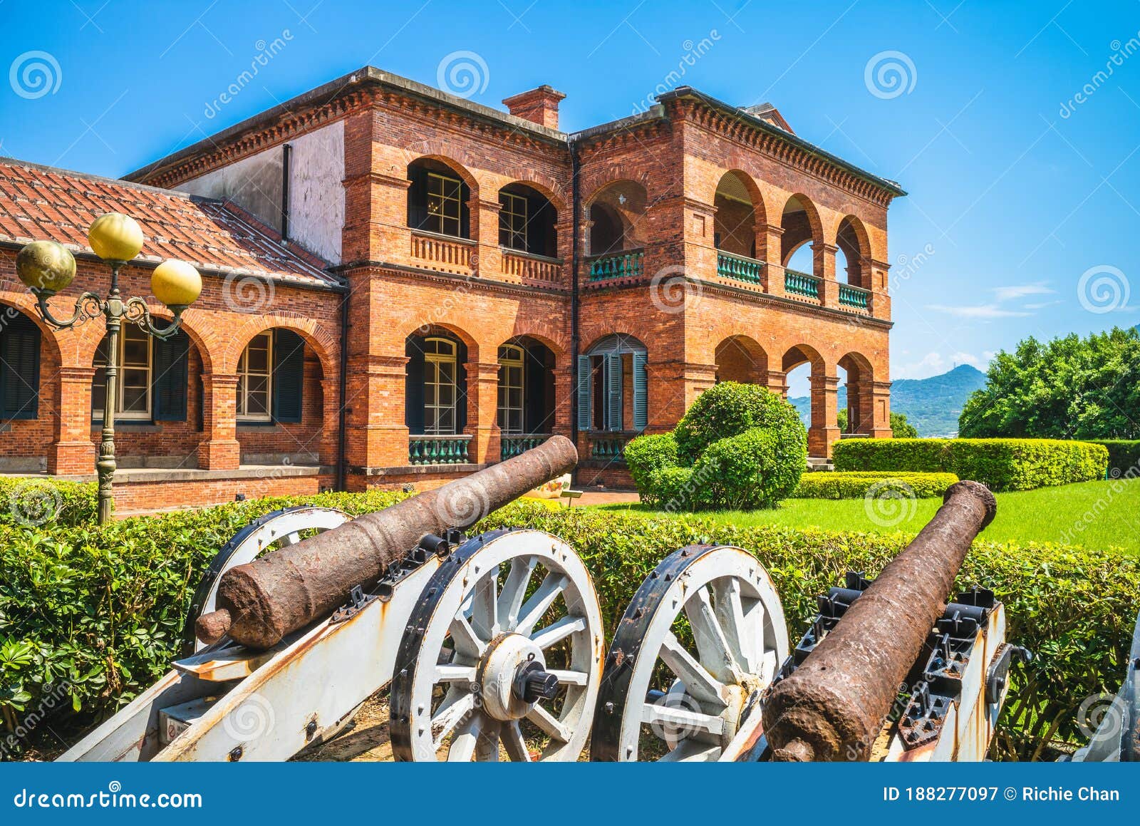 fort santo domingo at tamsui,taipei , taiwan