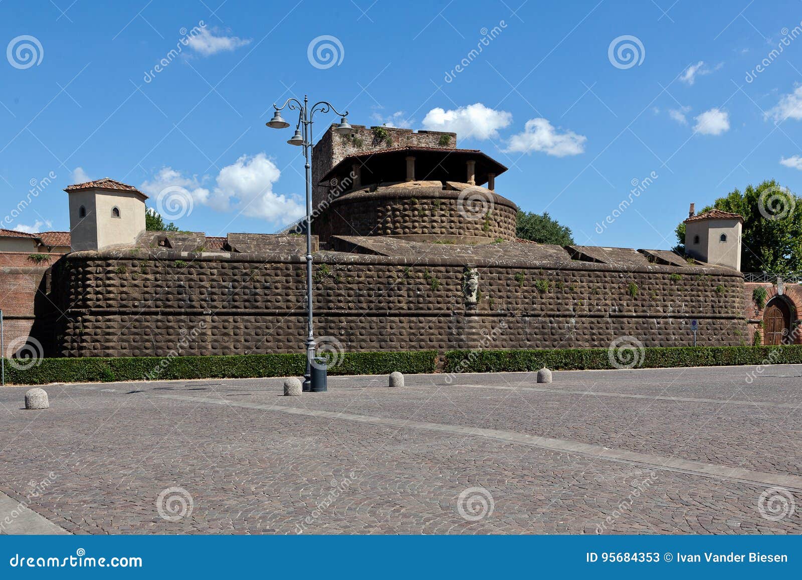 Fortezza Da Basso Fortress Florence, Italy Stock Image - Image of ...
