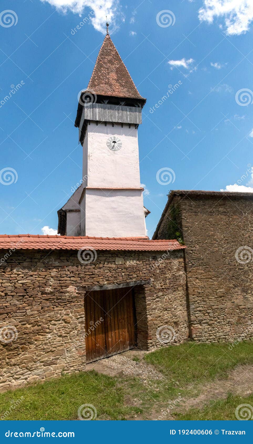 the fortified church from meÃâ¢endorf, transylvania, romania