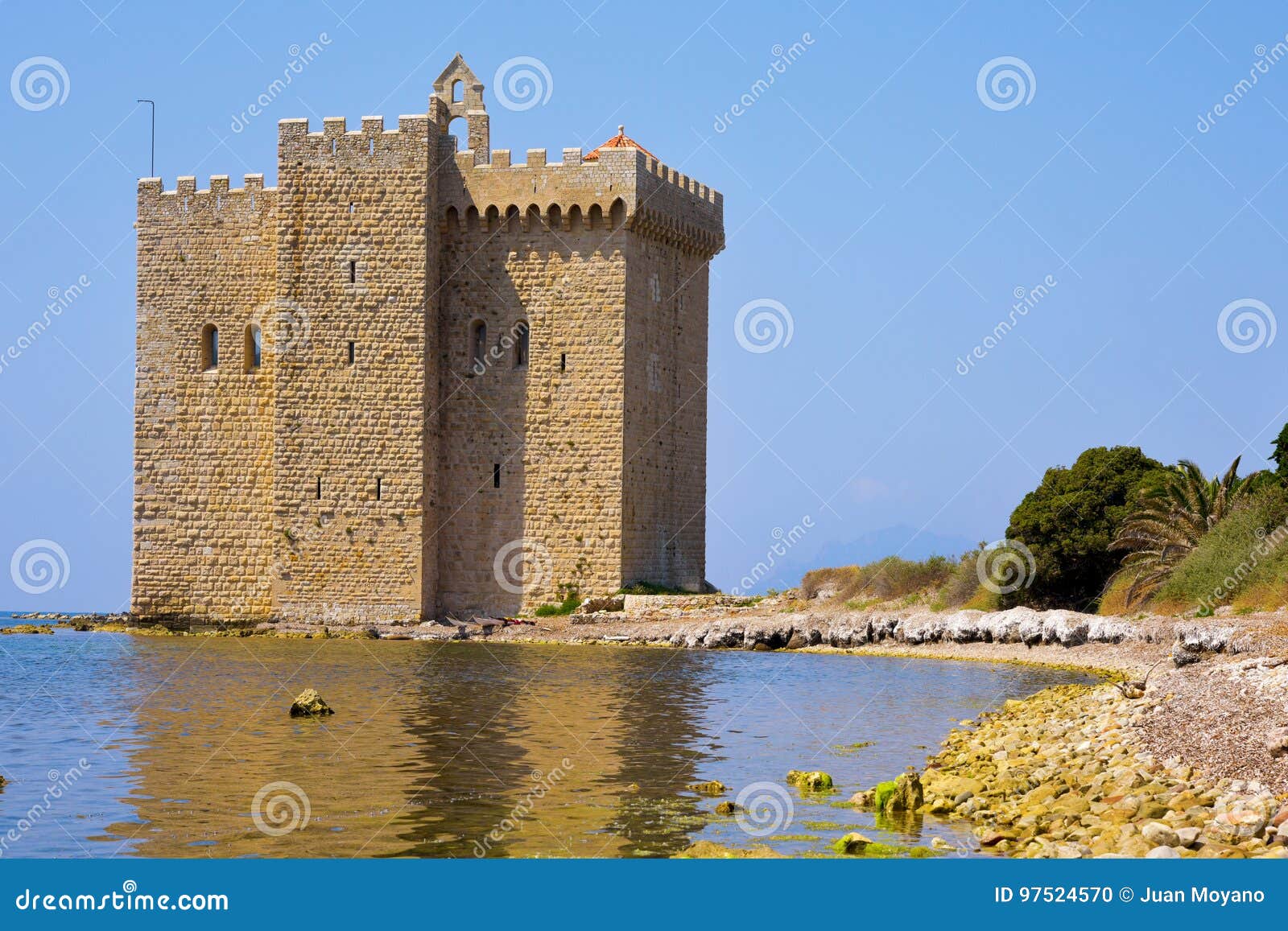 fortified monastery of lerins abbey, france