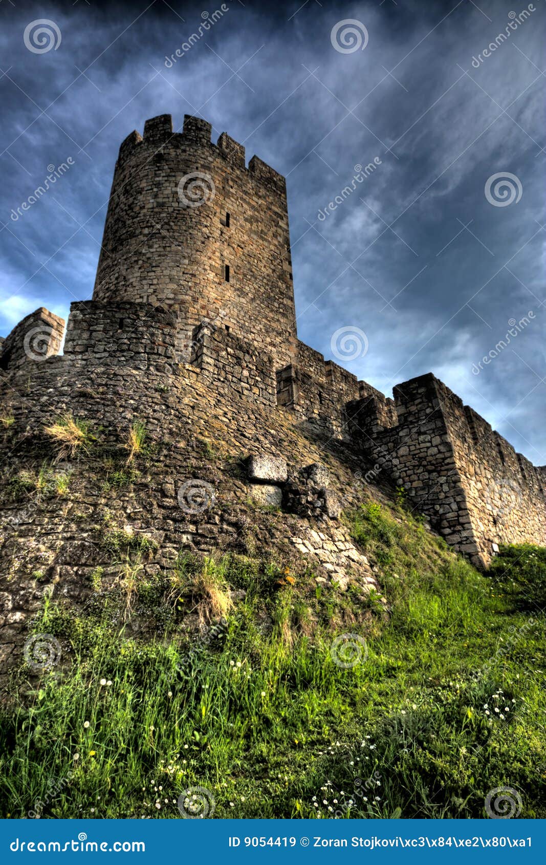 fortress - kalemegdan in belgrade, serbia