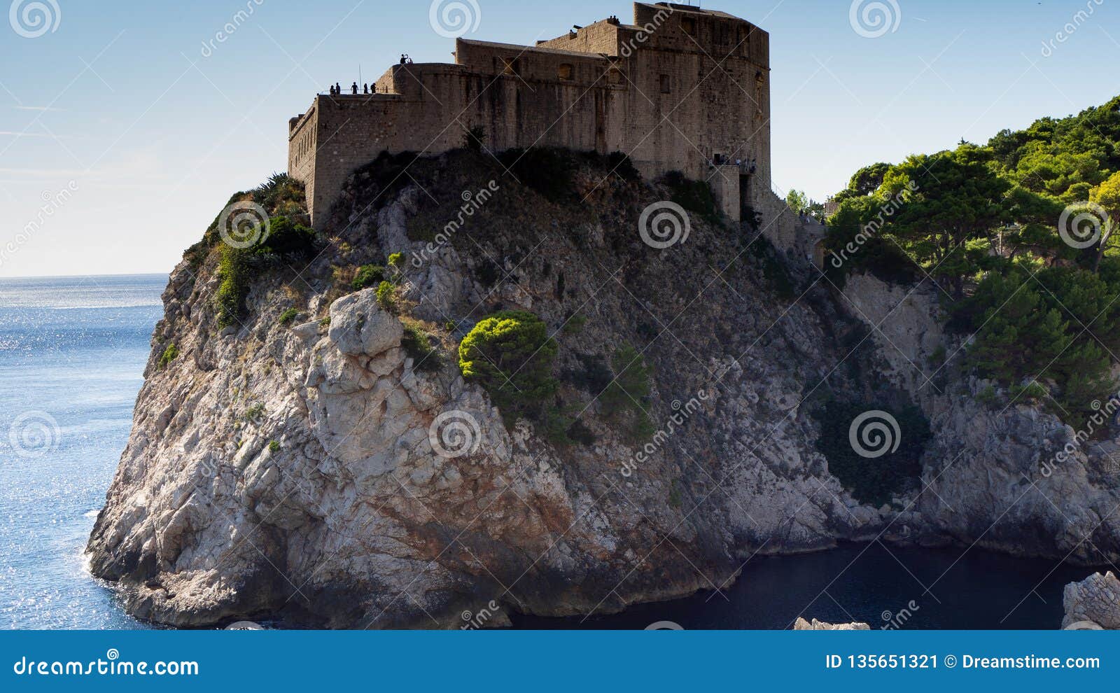 fortress lovrijenac is a game of thrones shooting set in dubrovnik