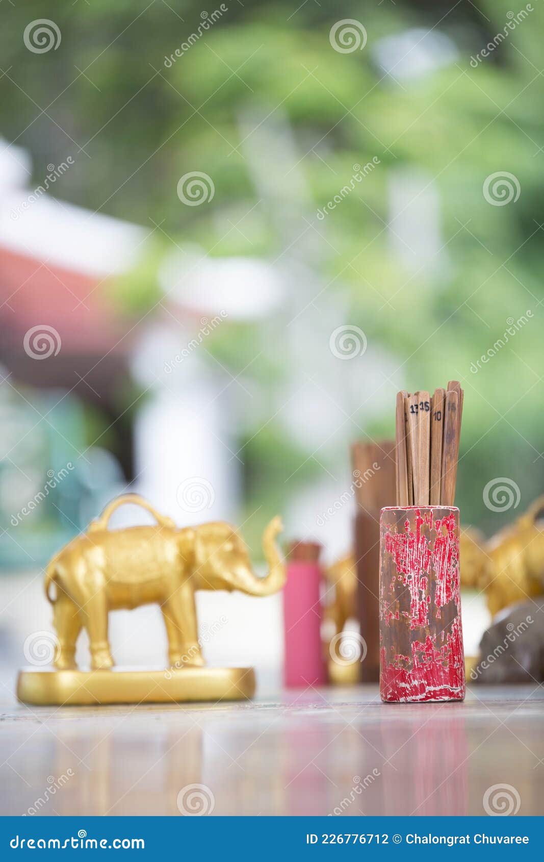 Fortune Sticks are Traditional Chinese Tools Stock