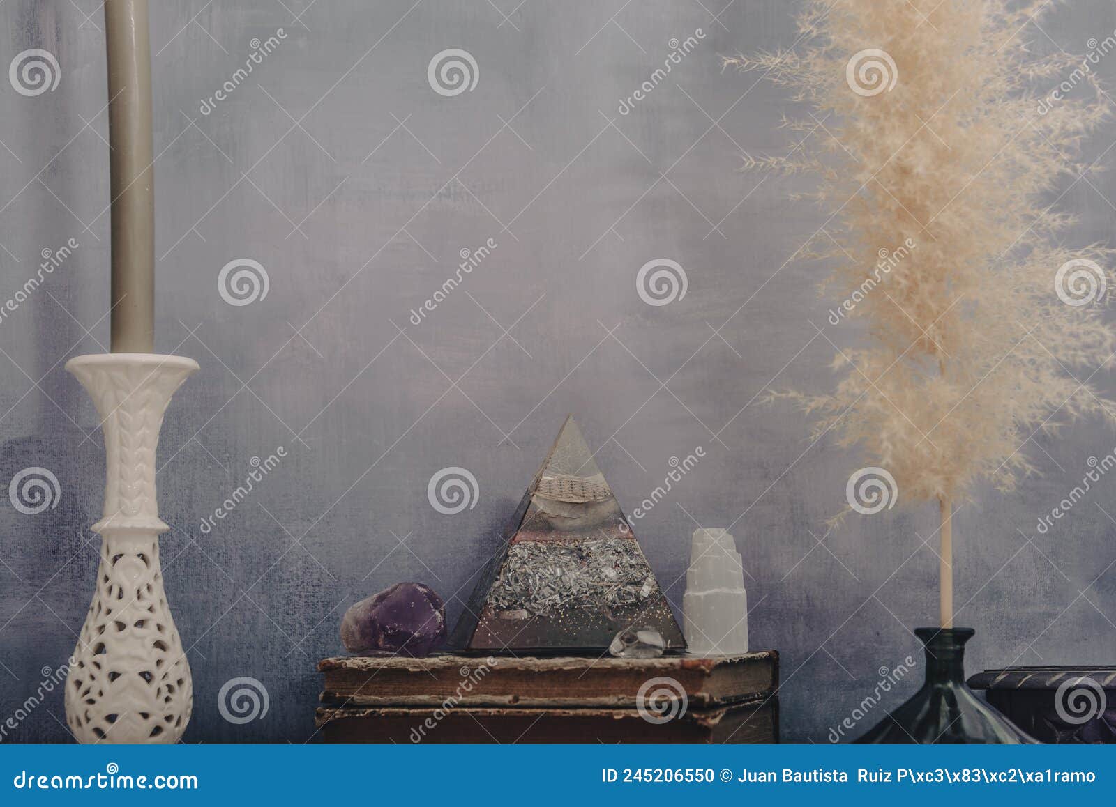 Fortune Telling a Deck of Tarot Cards with Other Fortune Telling Items