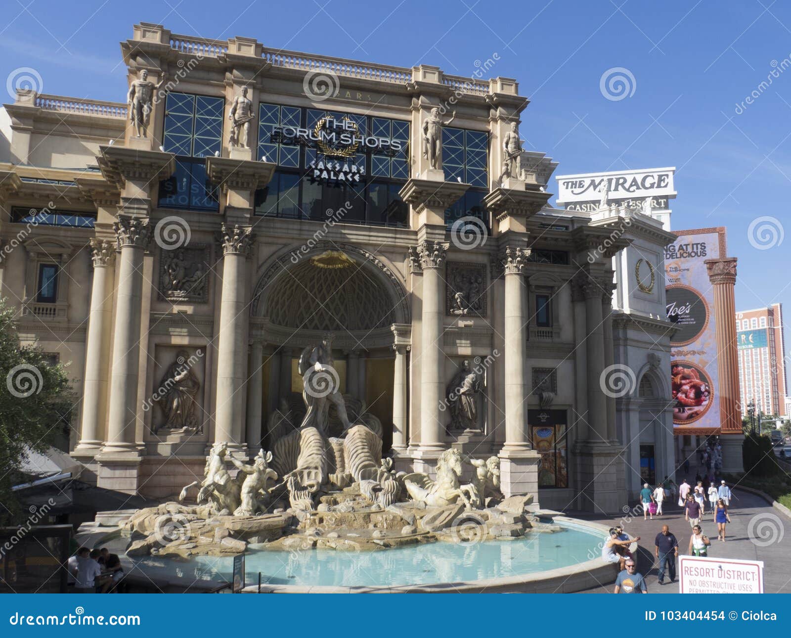 Forum Shops at Caesars Palace Las Vegas - VegasGreatAttractions