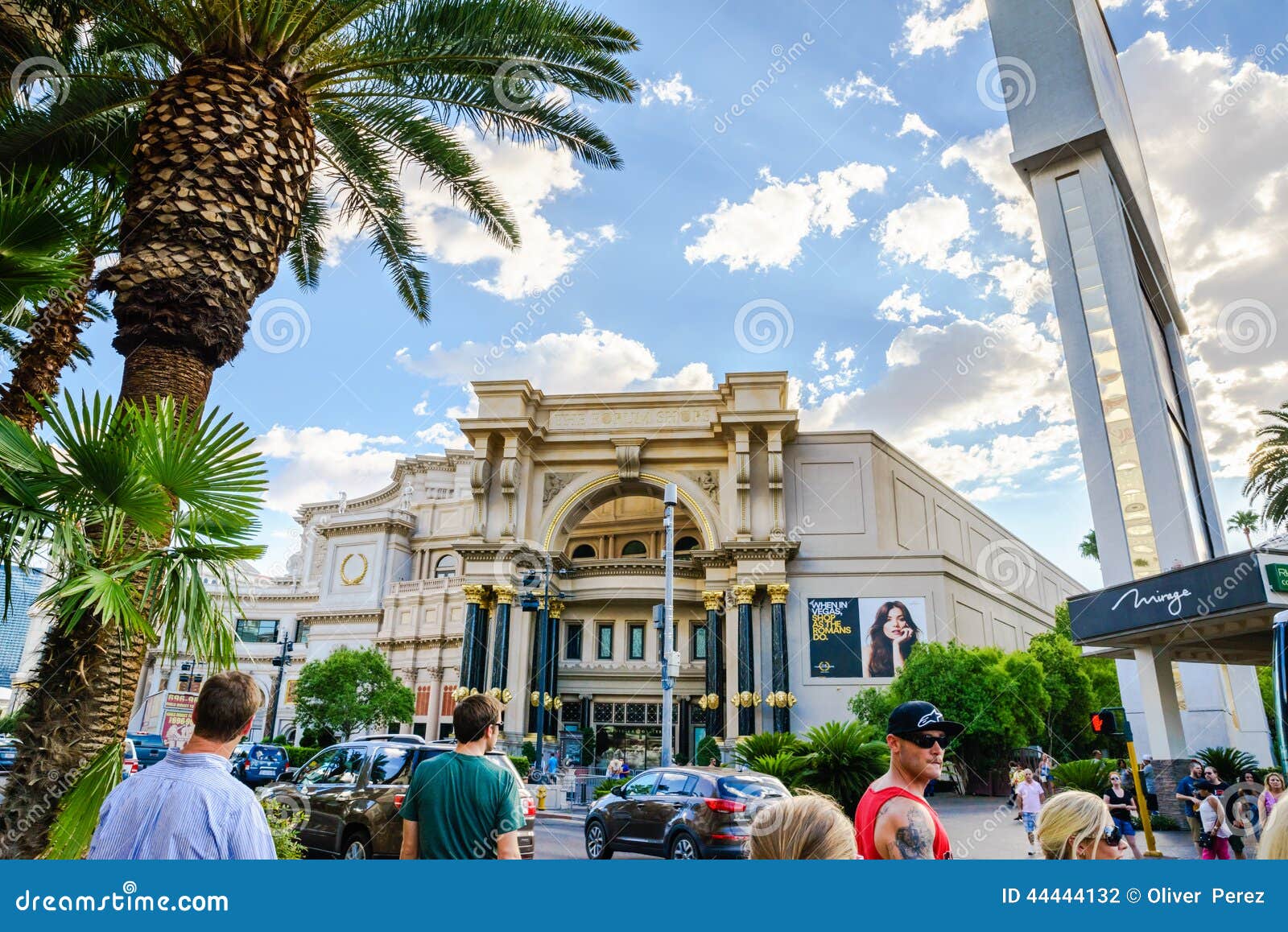 The Forum Shops at Caesars Palace Las Vegas Editorial Image