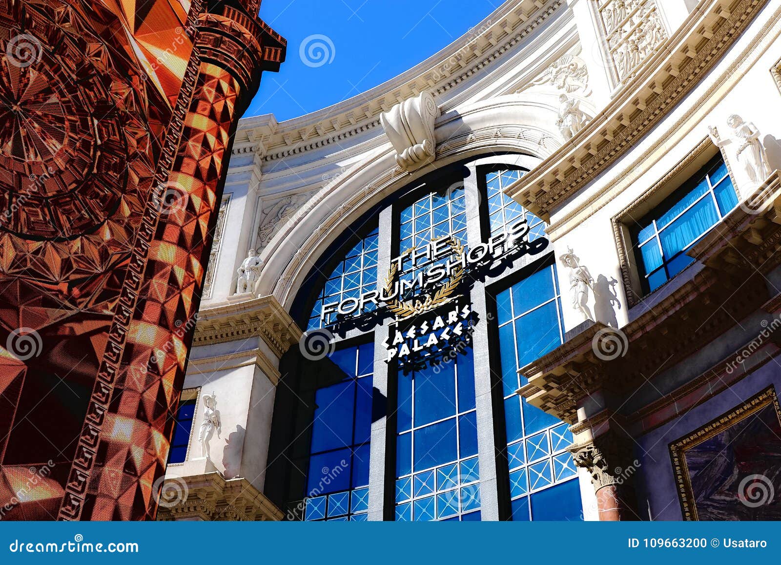 The Forum Shops in Las Vegas Editorial Image Image of ceiling