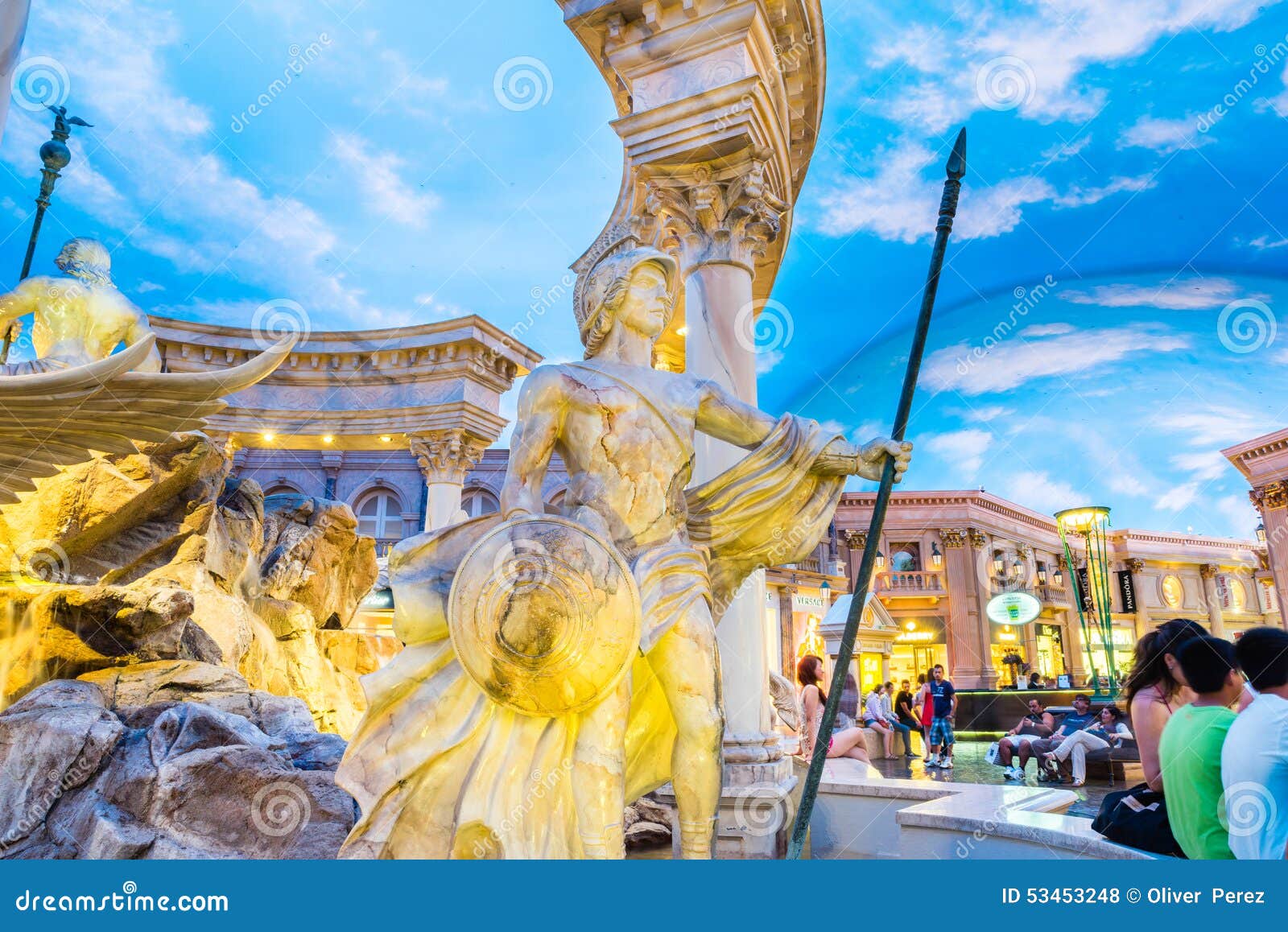 The Forum Shops Mall in Las Vegas, NV on February 22, 2013 Editorial Stock  Photo - Image of food, forum: 29717863