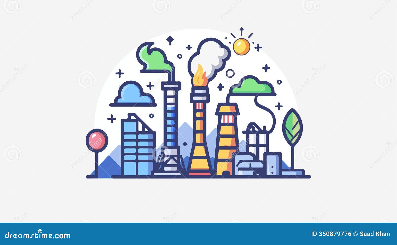 fossil fuel icon izing energy, power, and environment conservation