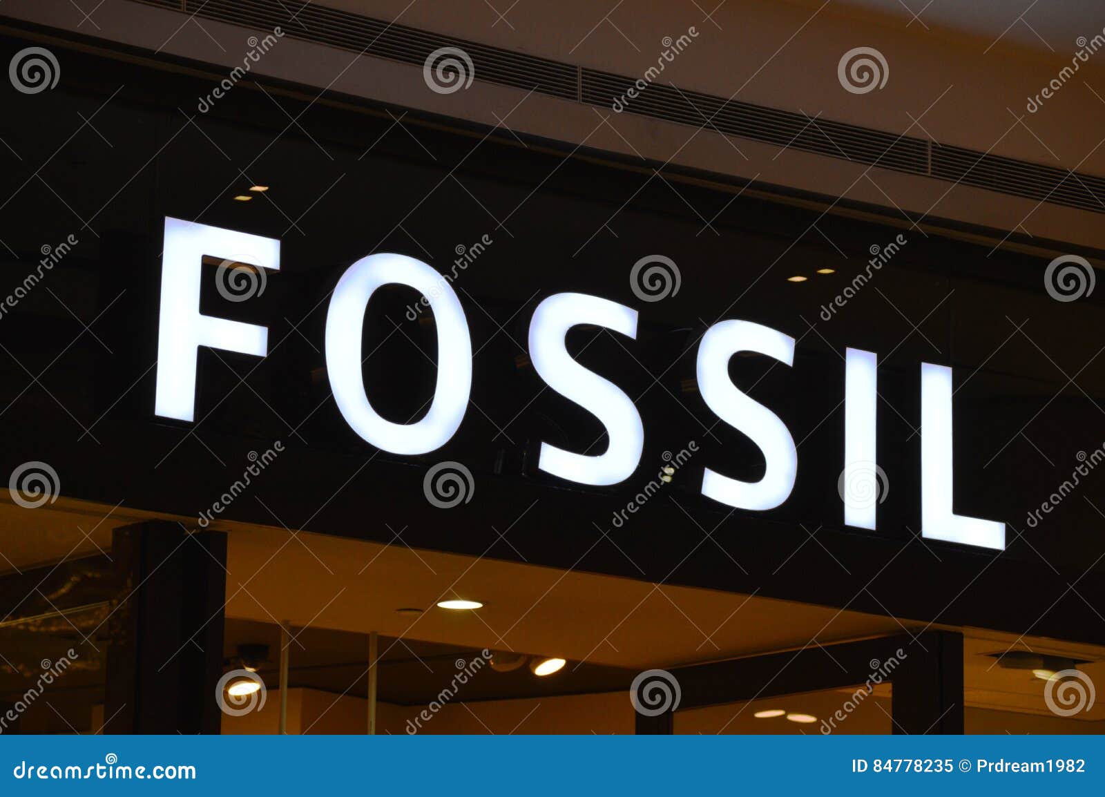 Fossil Logo editorial image. Image of black, business - 84778235