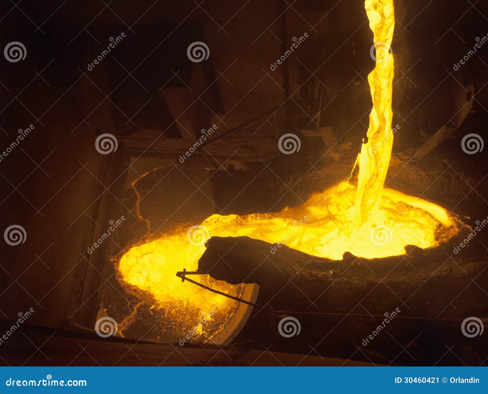 Foundry stock image. Image of industry, ferrous, industrial 30460421