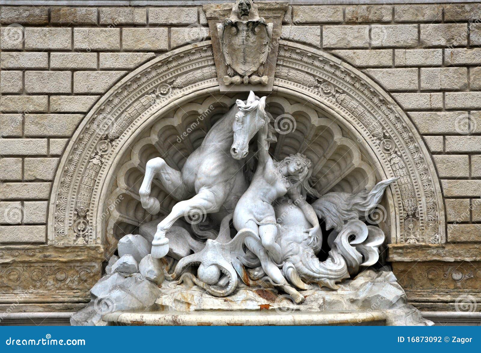 Fountain in Bologna stock photo. Image of ages, fountain 16873092