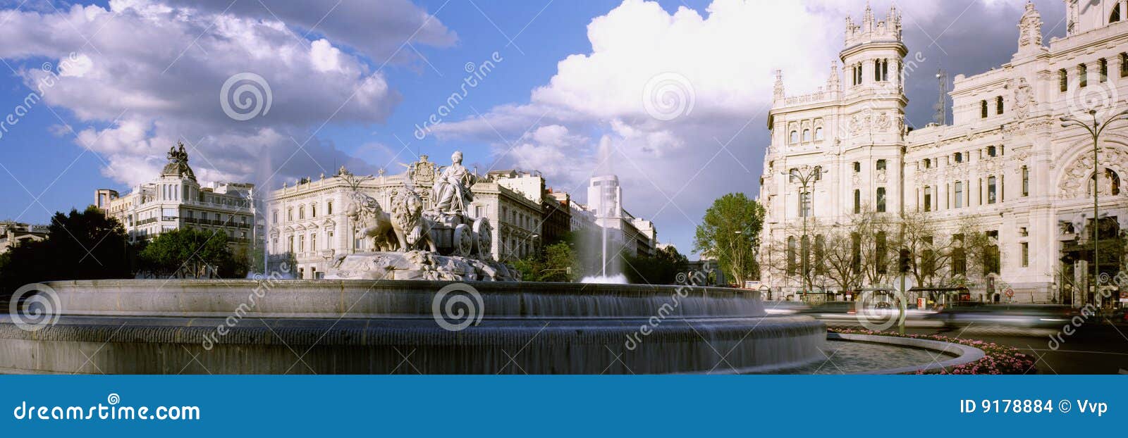 fountain of cibeles, madrid, spain