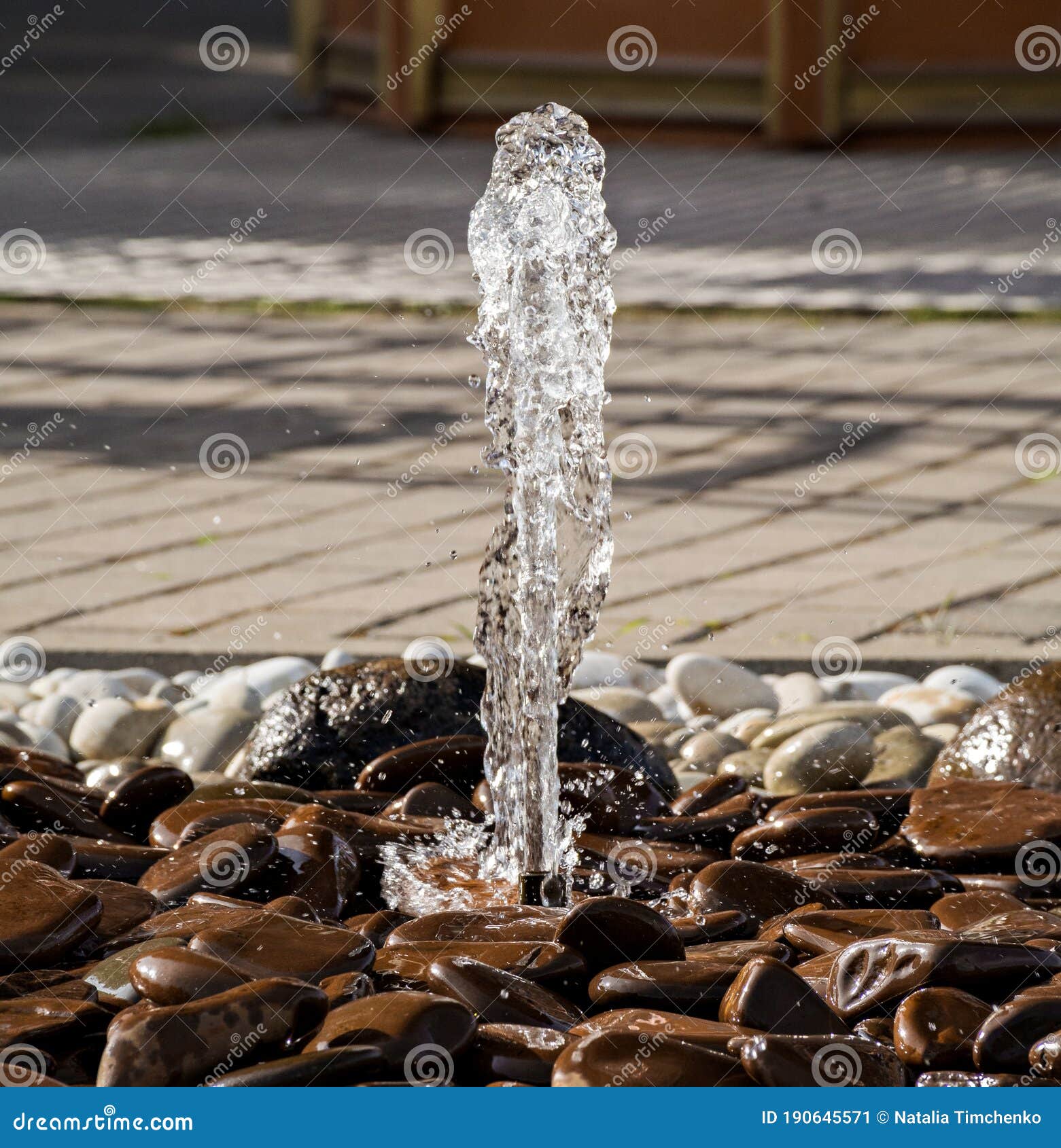 Fountain with Clean Drinking Water. Stock Image Image of refreshing