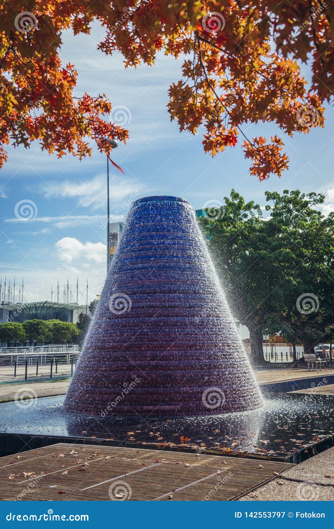 fountain in lisbon