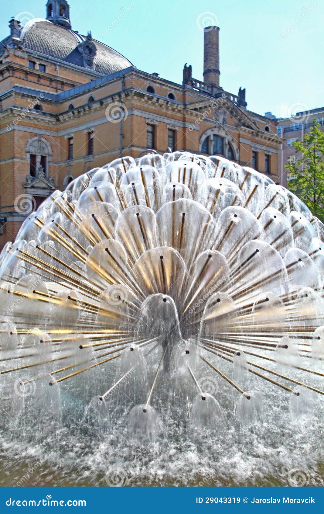 Fountain in Oslo stock image. Image of beauty, destination 29043319