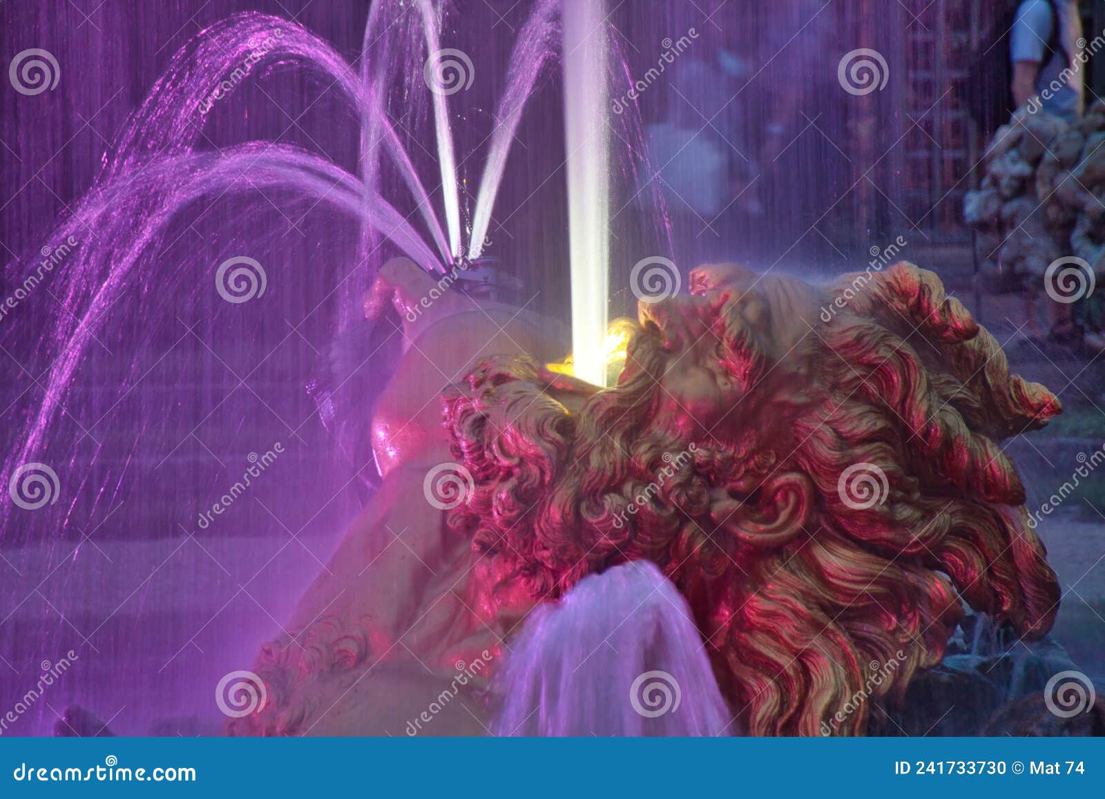 Fountain in the park stock photo. Image of healthy, green 241733730