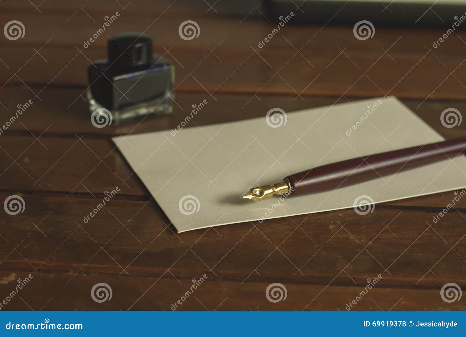 Fountain pen stock photo. Image of fountain, document 69919378