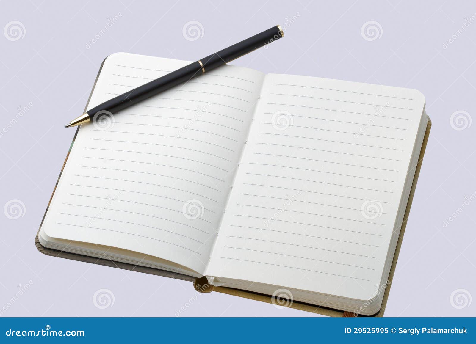 Fountain Pen on Opened Hardback Book Stock Image Image of blank