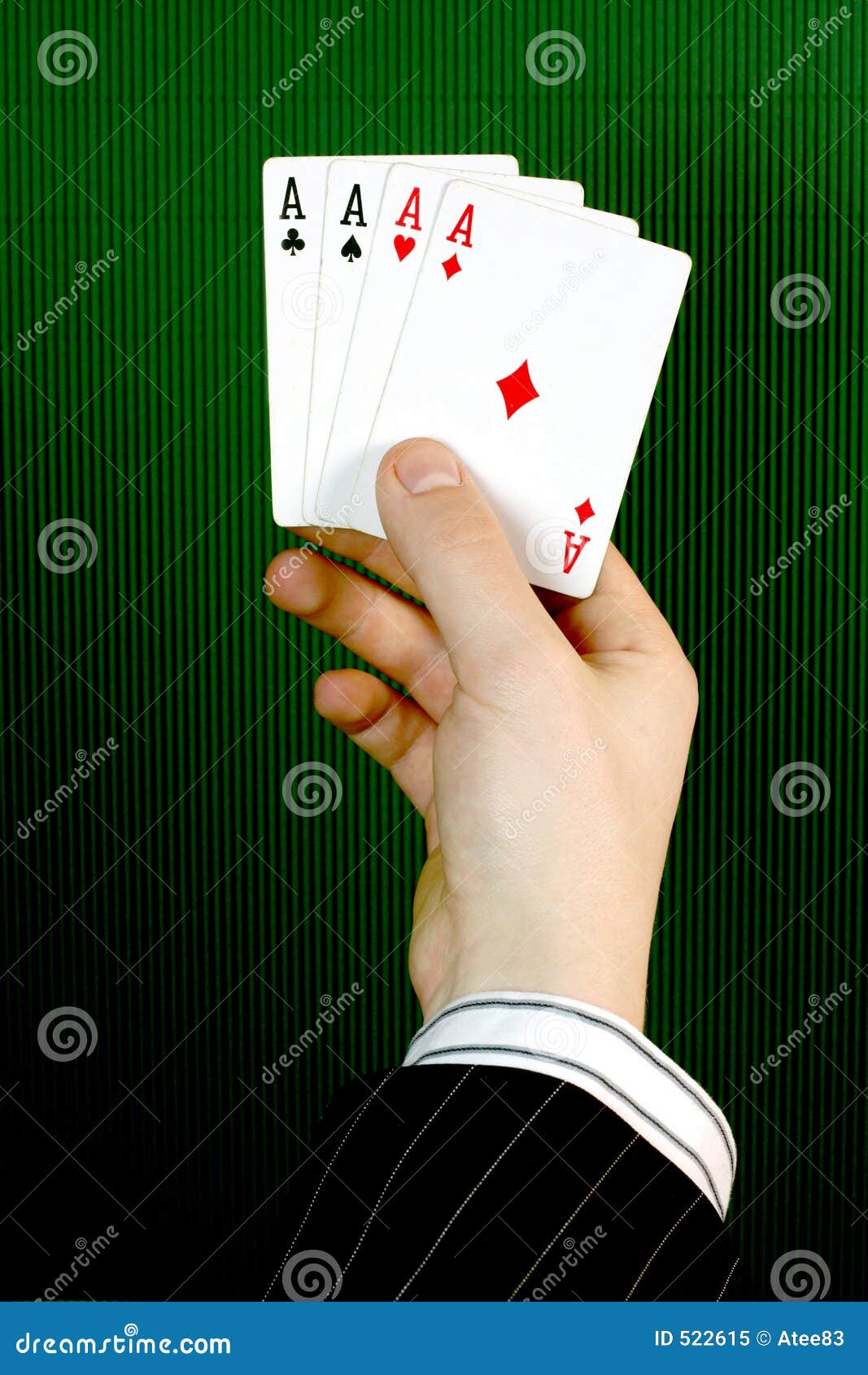 Four ace stock image. Image of cards, spades, business - 522615