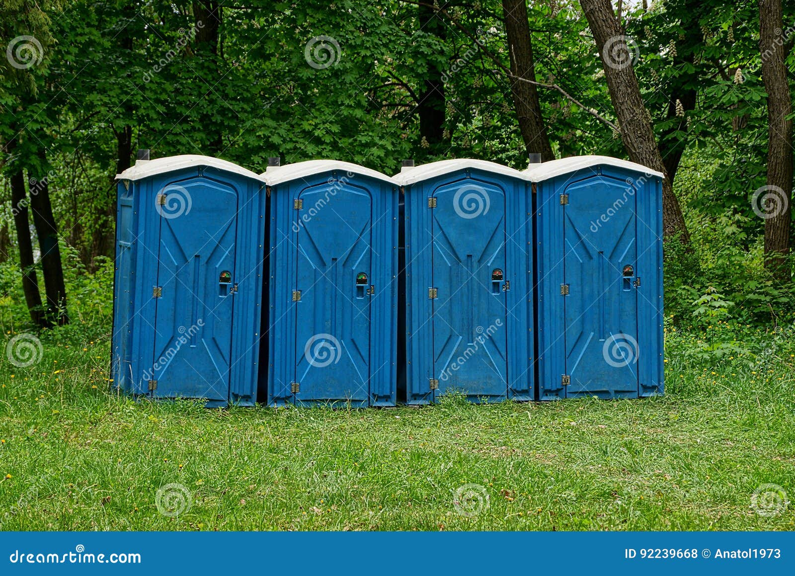 Bio Toilet In The Park