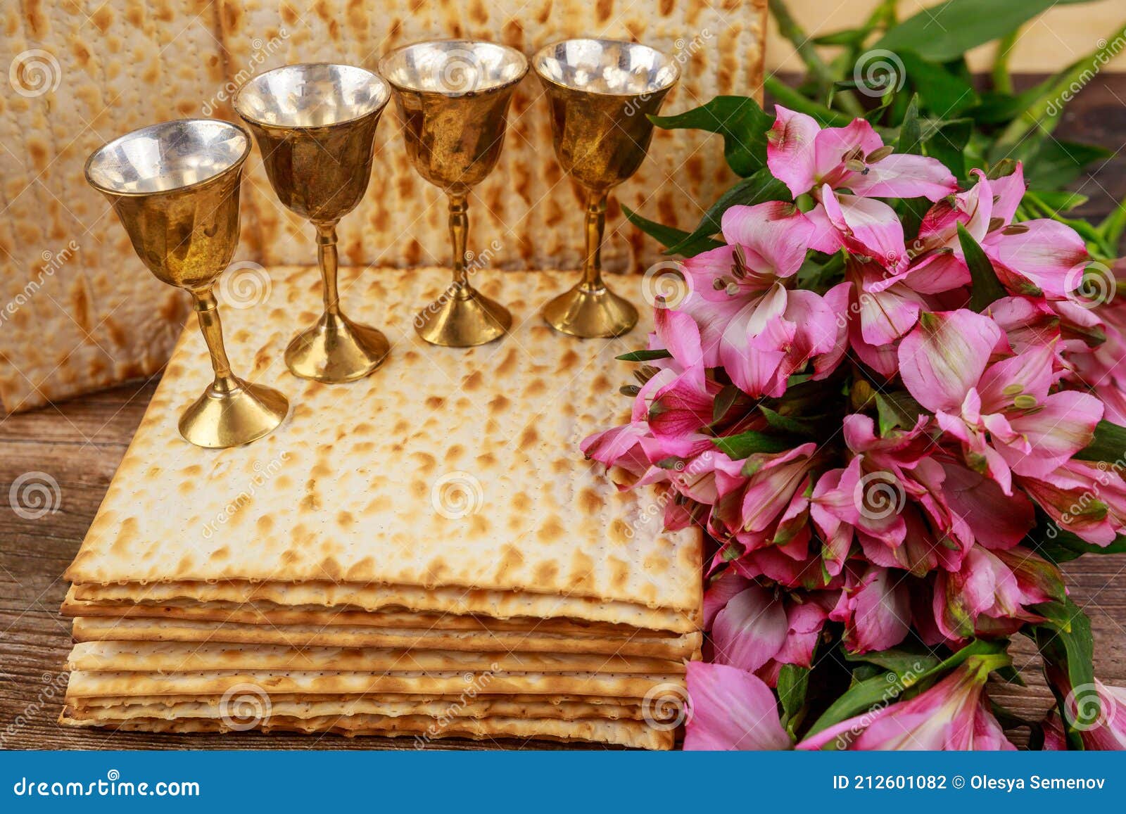 four-cups-full-of-wine-with-matzah-jewish-holidays-passover-stock-photo-image-of-haggadah