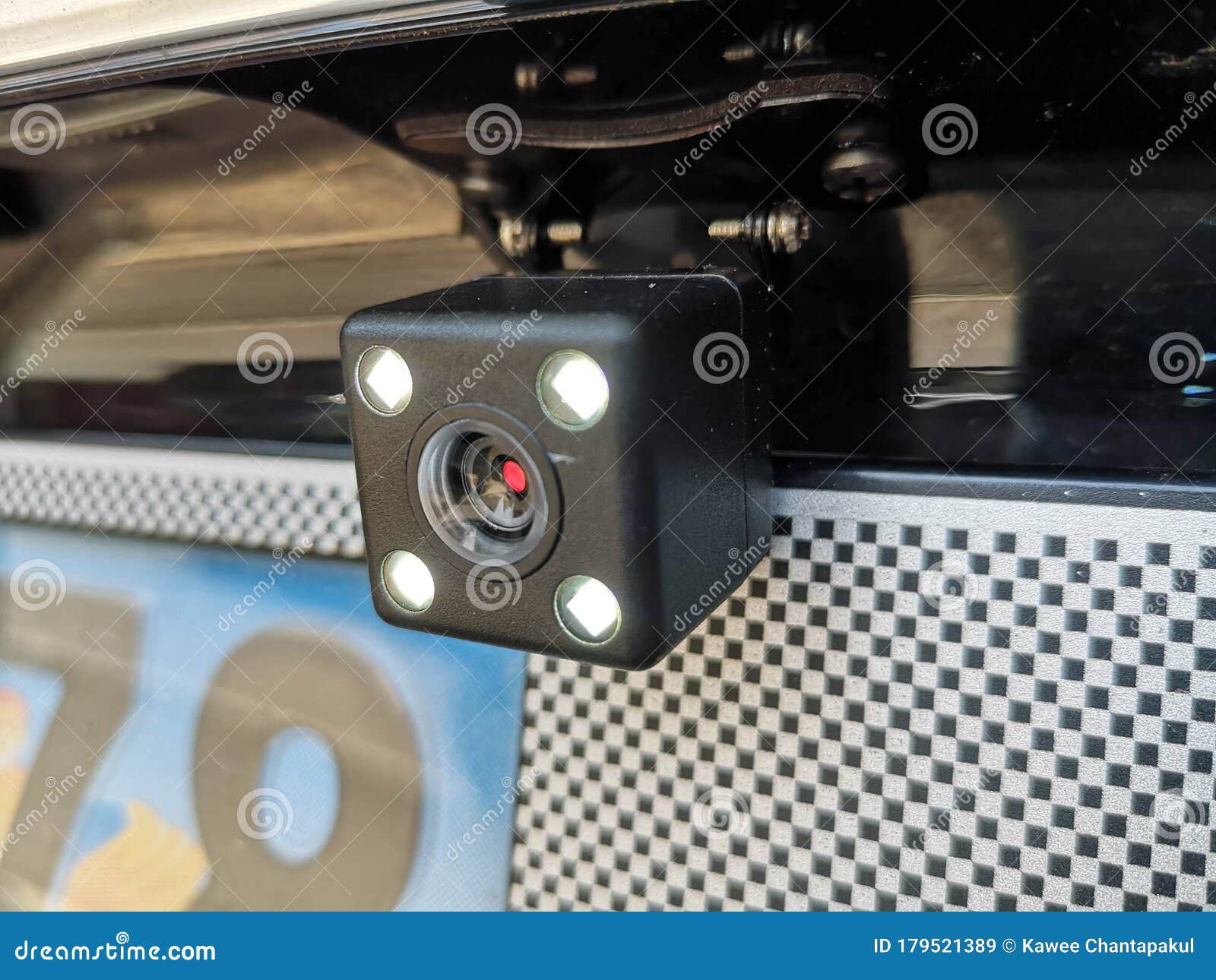 Four Infrared Sensor Rear View Camera Stock Image Image of assistance