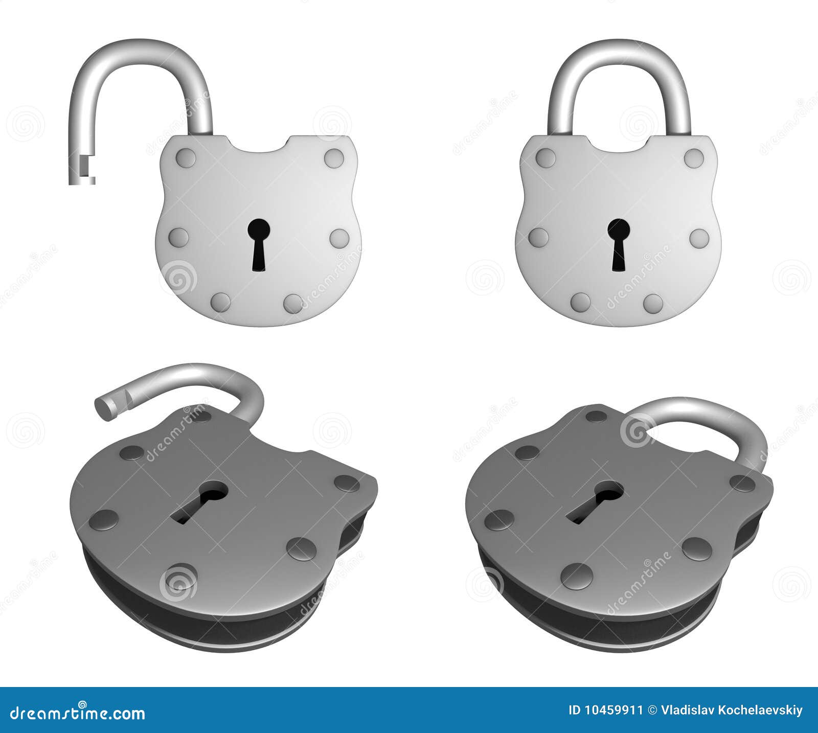 Four lock stock illustration. Illustration of cover, locking 10459911