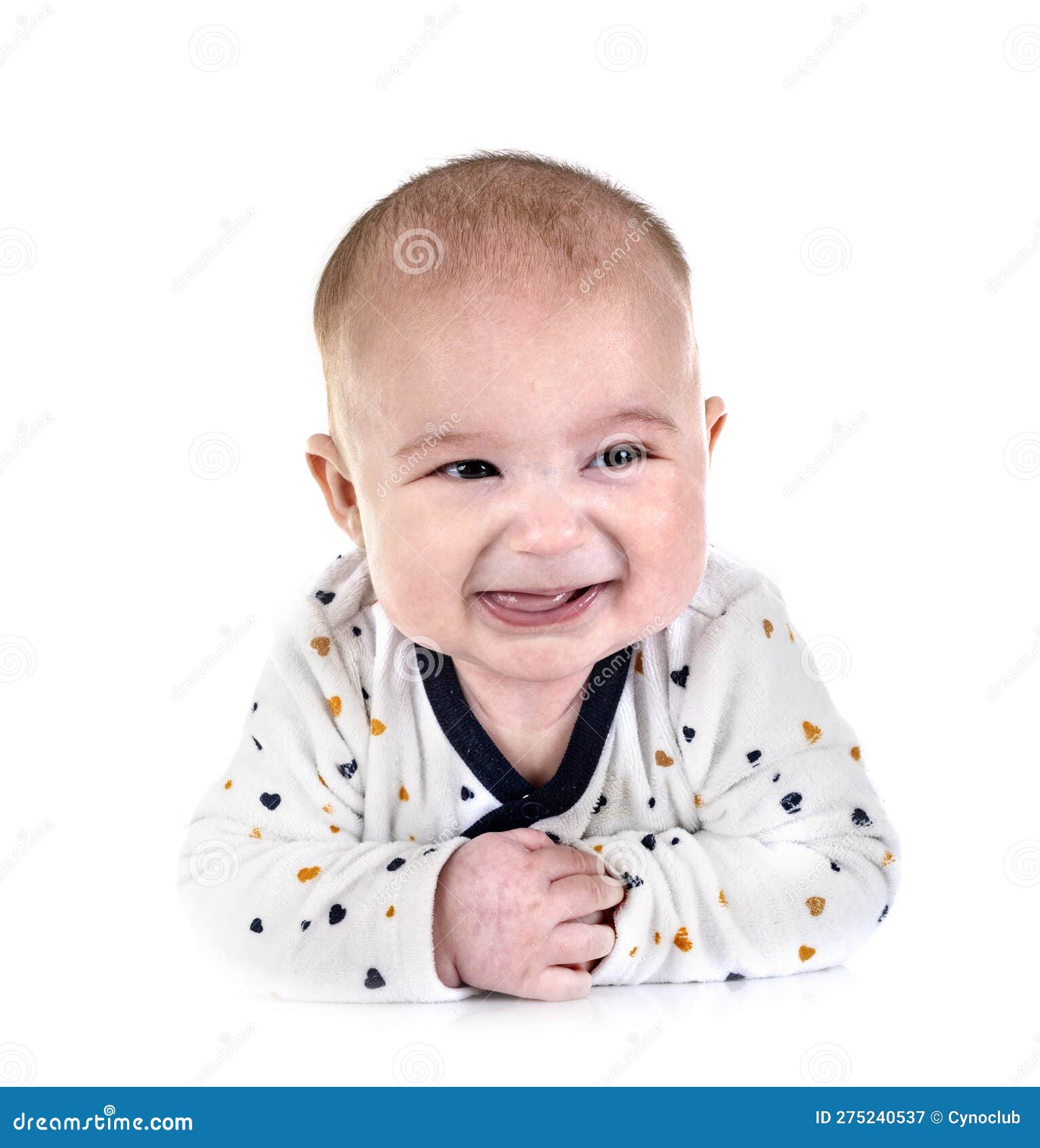 Four month old baby boy stock image. Image of cute, child - 275240537