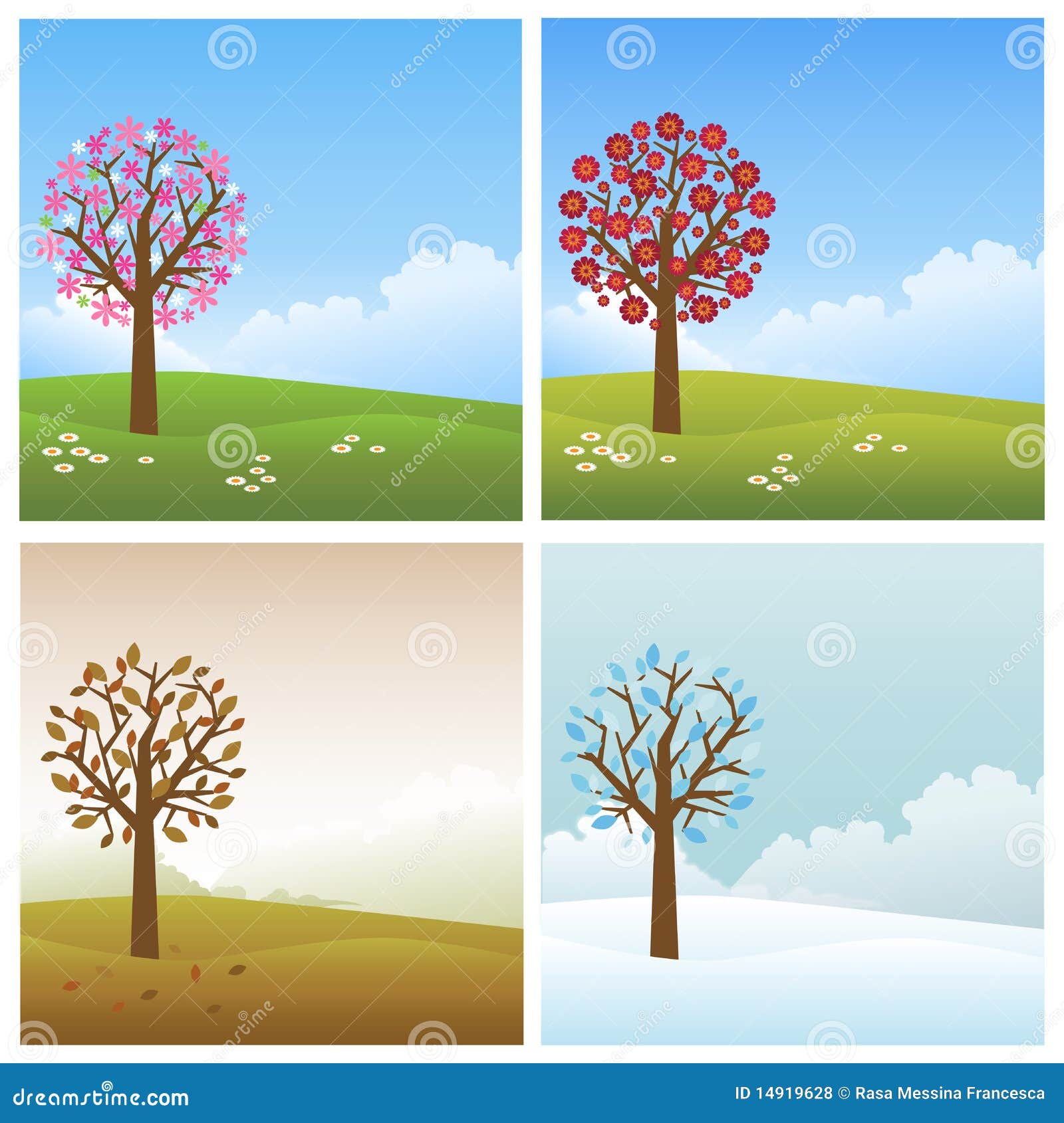 four seasons backgrounds