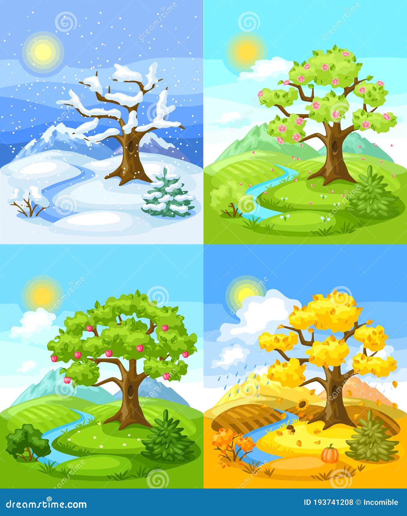 spring fall autumn winter summer spring fall autumn winter summer